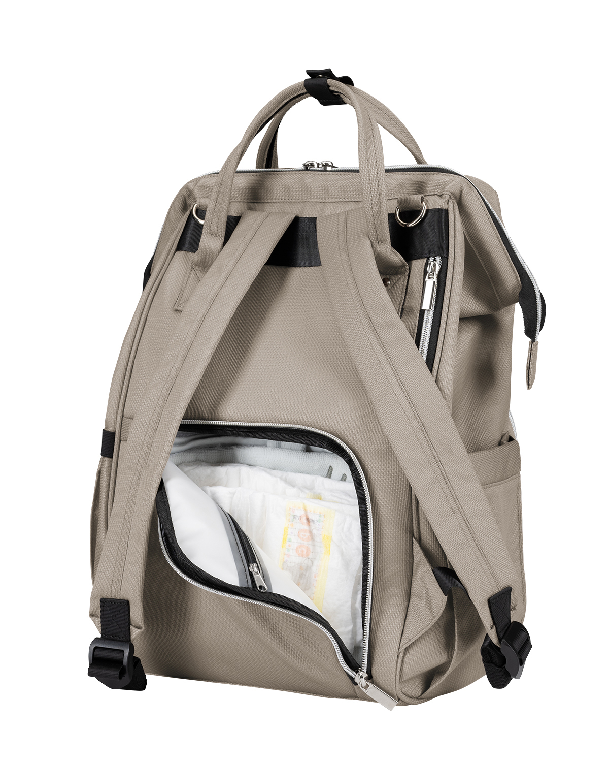 Bolsa de mamá Siena Beige 2025