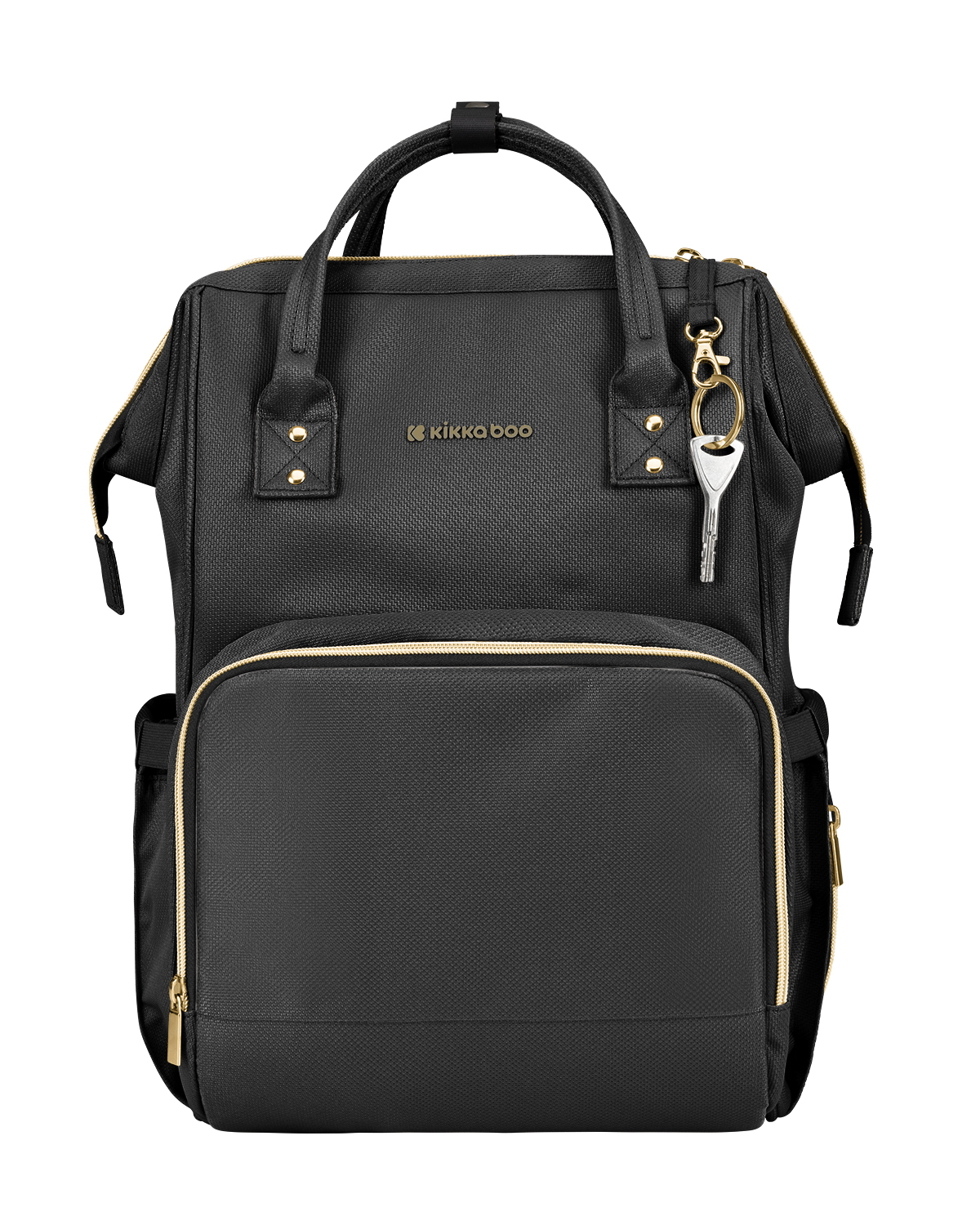 Bolsa de mamá Siena Negro & Oro 2025