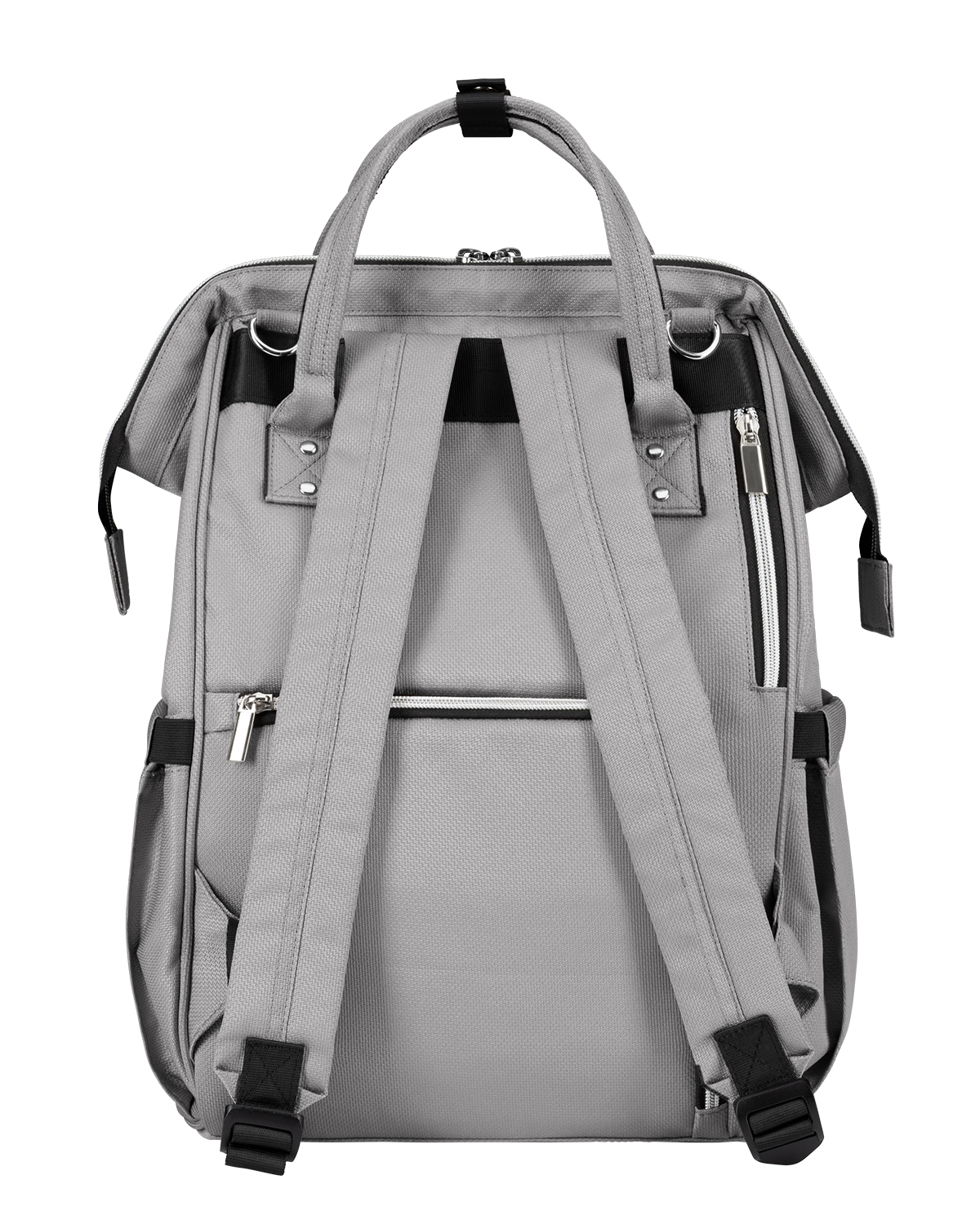 Bolsa de mamá Siena Gris Claro 2025