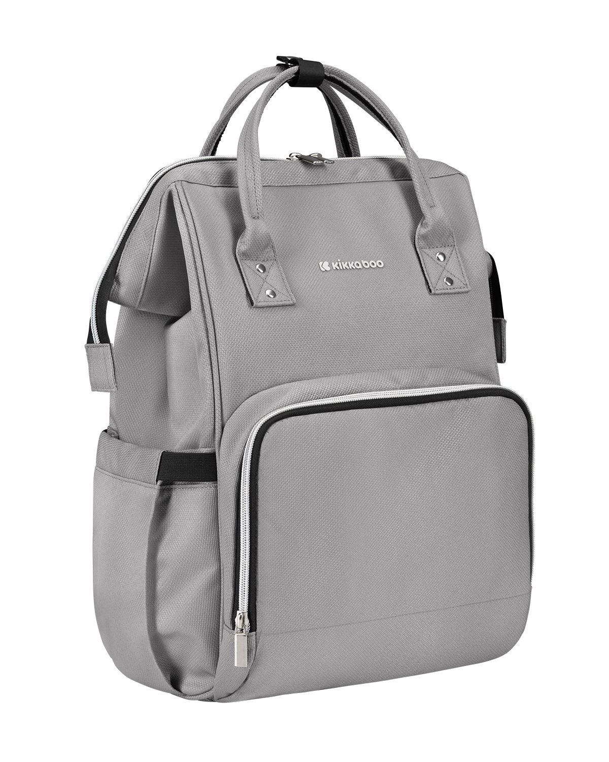 Bolsa de mamá Siena Gris Claro 2025