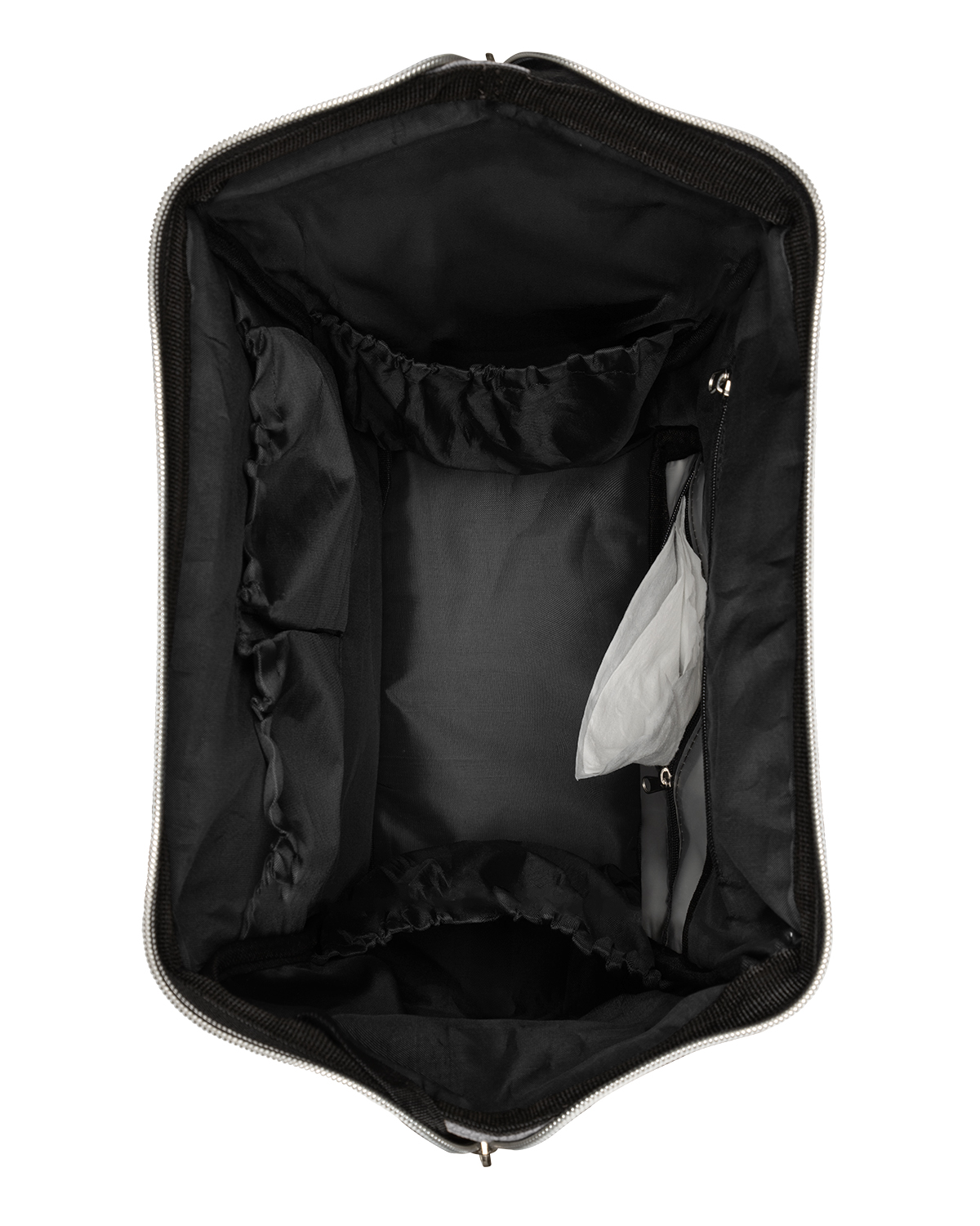 Bolsa de mamá Siena Gris Claro 2025