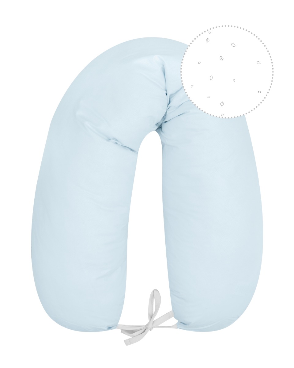 Almohada de embarazo Dream Big Azul