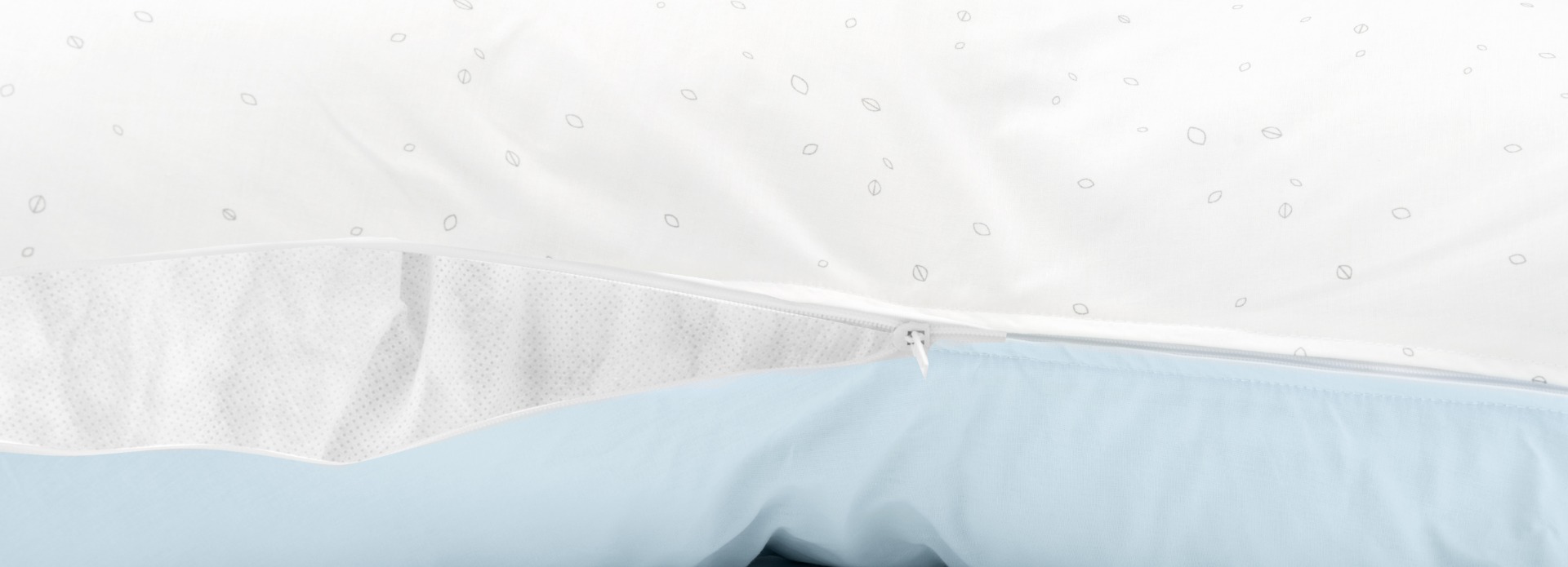 Almohada de embarazo Dream Big Azul