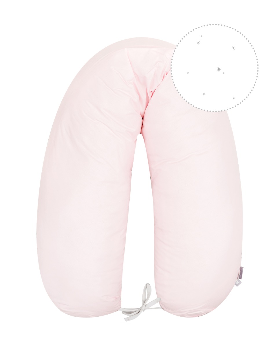 Almohada de embarazo Dream Big Rosa