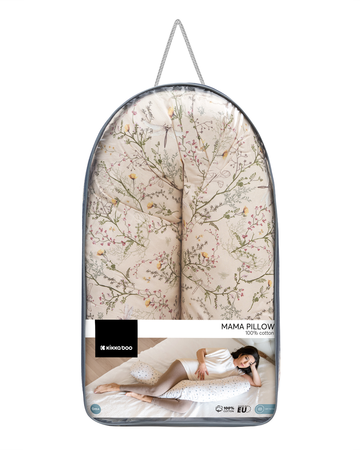 Almohada de embarazo Secret Garden Beige