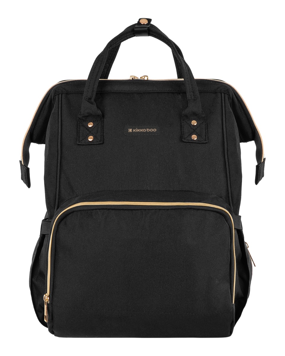 Bolsa de mamá Siena Negro & Oro