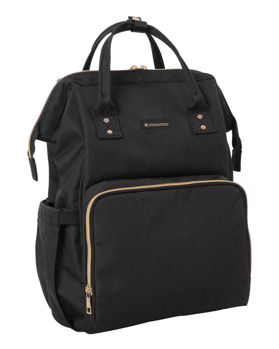Bolsa de mamá Siena Negro & Oro