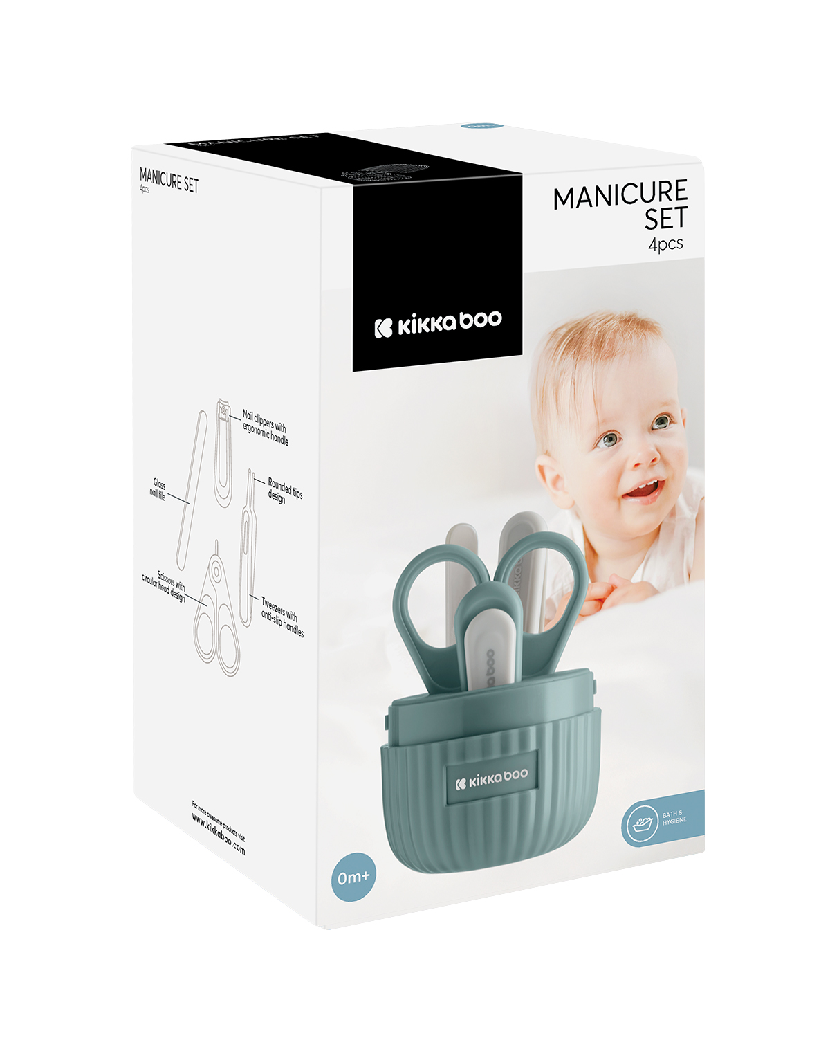 Set de manicura 4 uds Beige