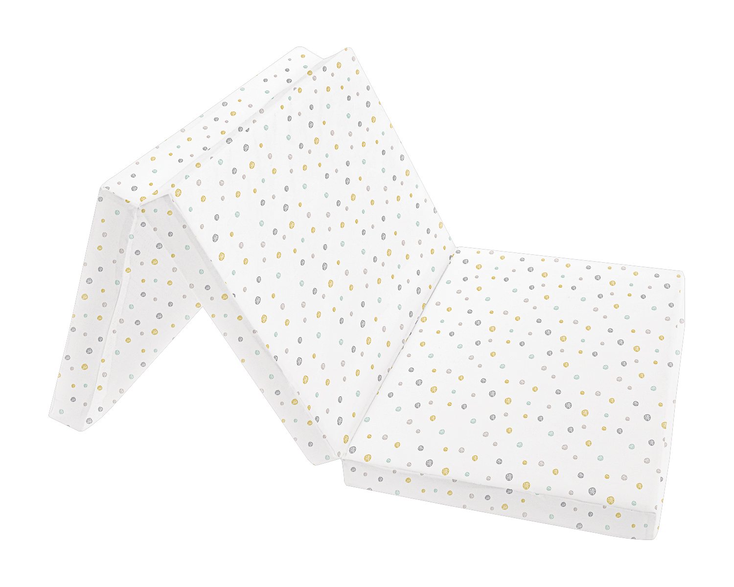 Colchón plegable 60/120/5 cm Dots Grey