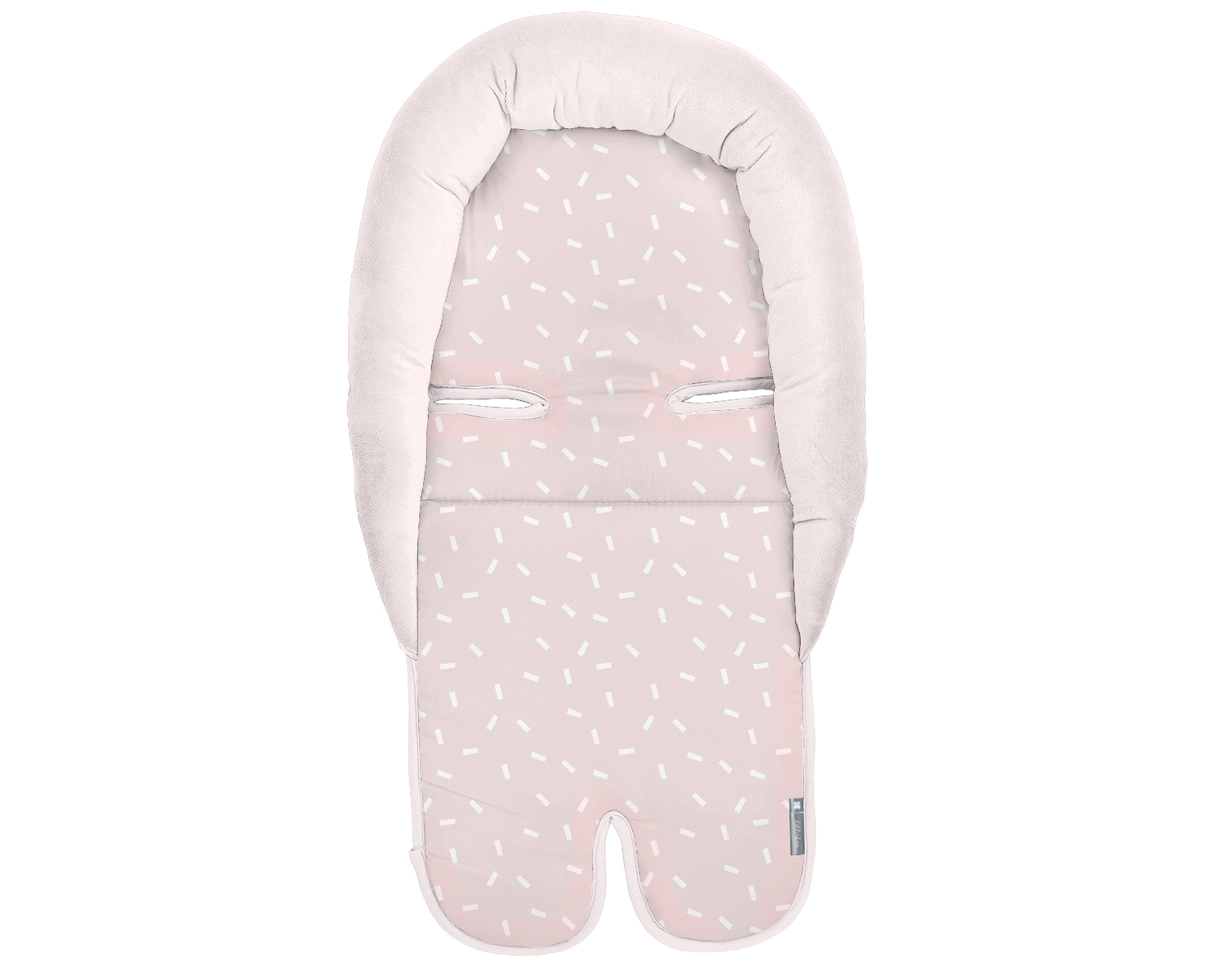 Soporte de espuma viscoelástica para silla de coche Confetti Rosa