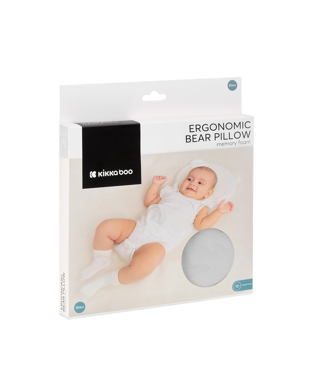 Almohada ergonómica de espuma viscoelástica Bear Airknit Gris