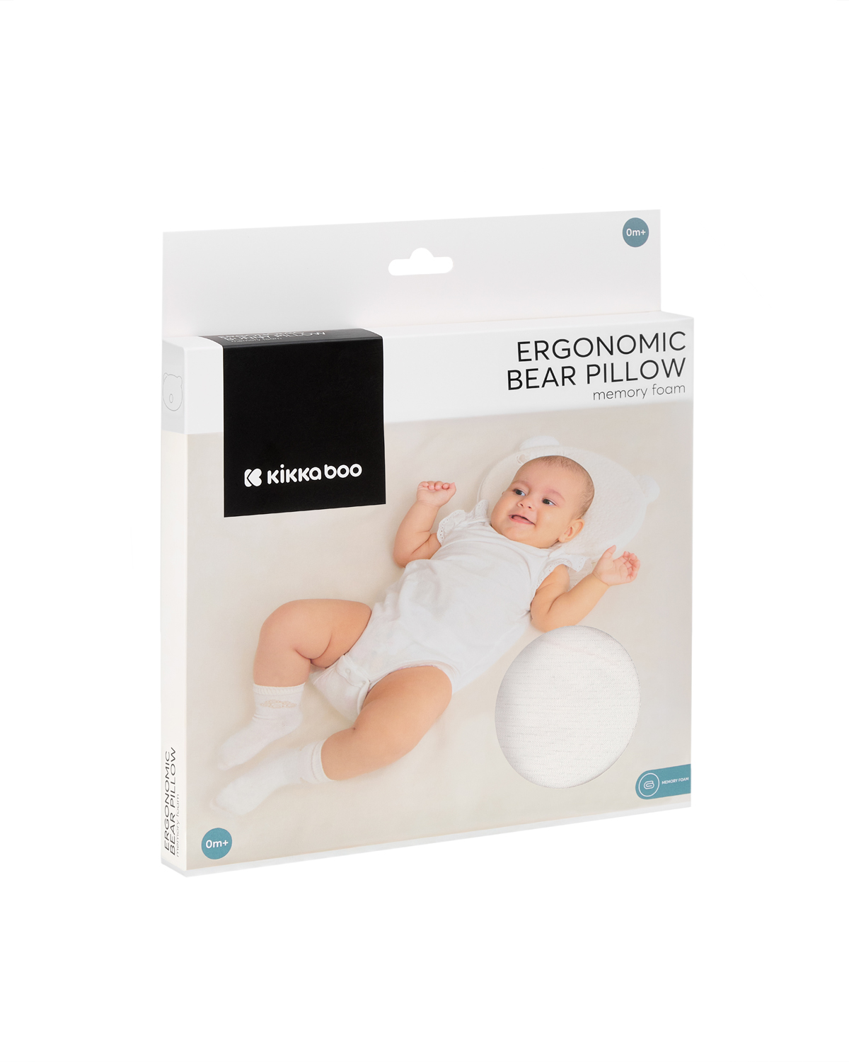 Almohada ergonómica de espuma viscoelástica Bear Airknit Blanco 
