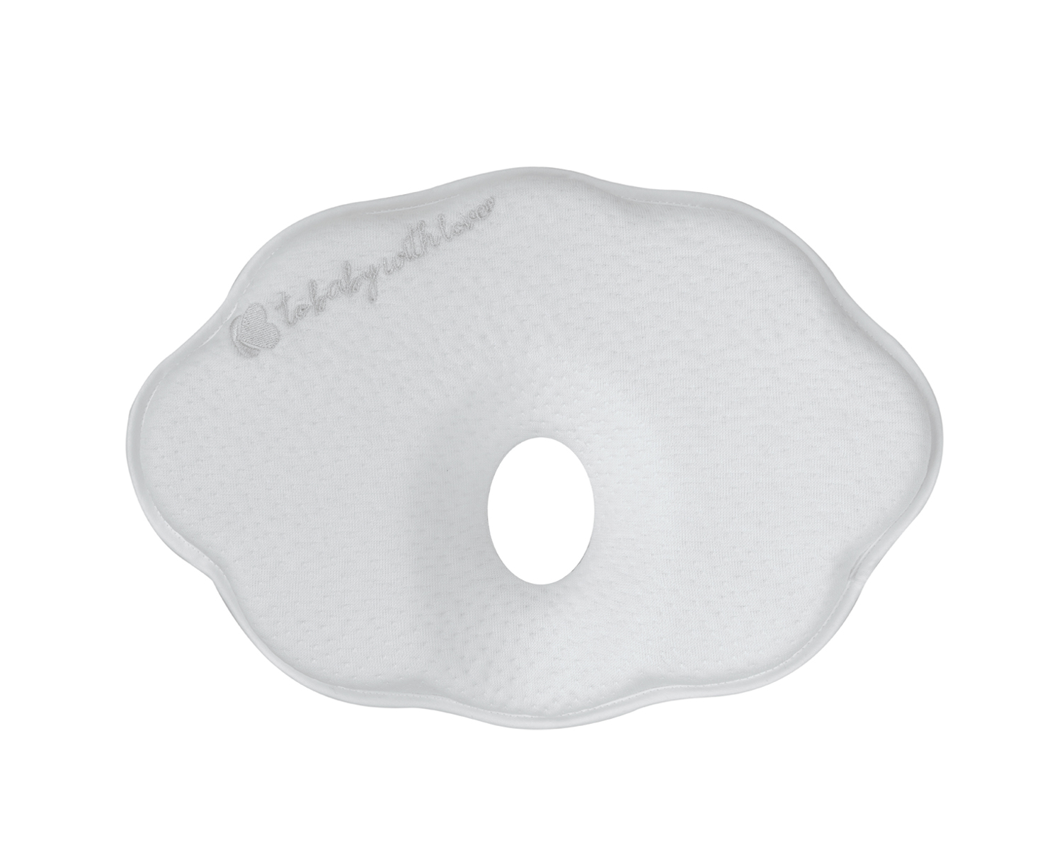 Almohada ergonómica de espuma viscoelástica Cloud Airknit Gris