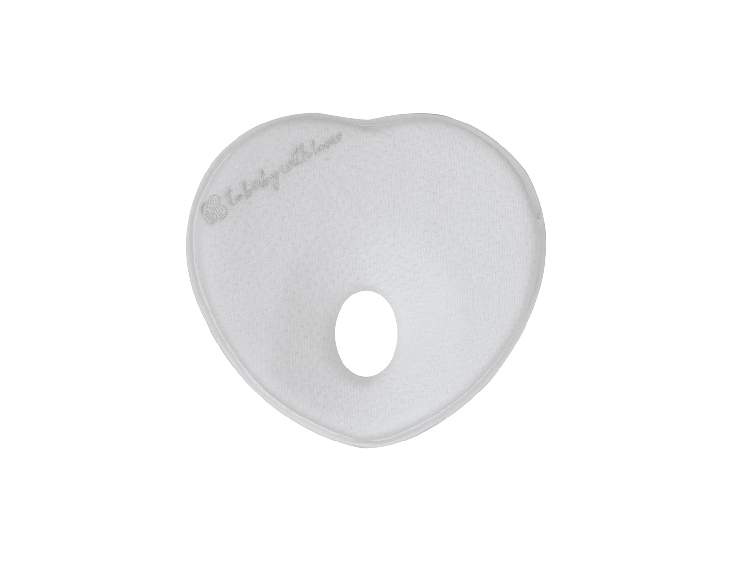 Almohada ergonómica de espuma viscoelástica Heart Airknit Gris