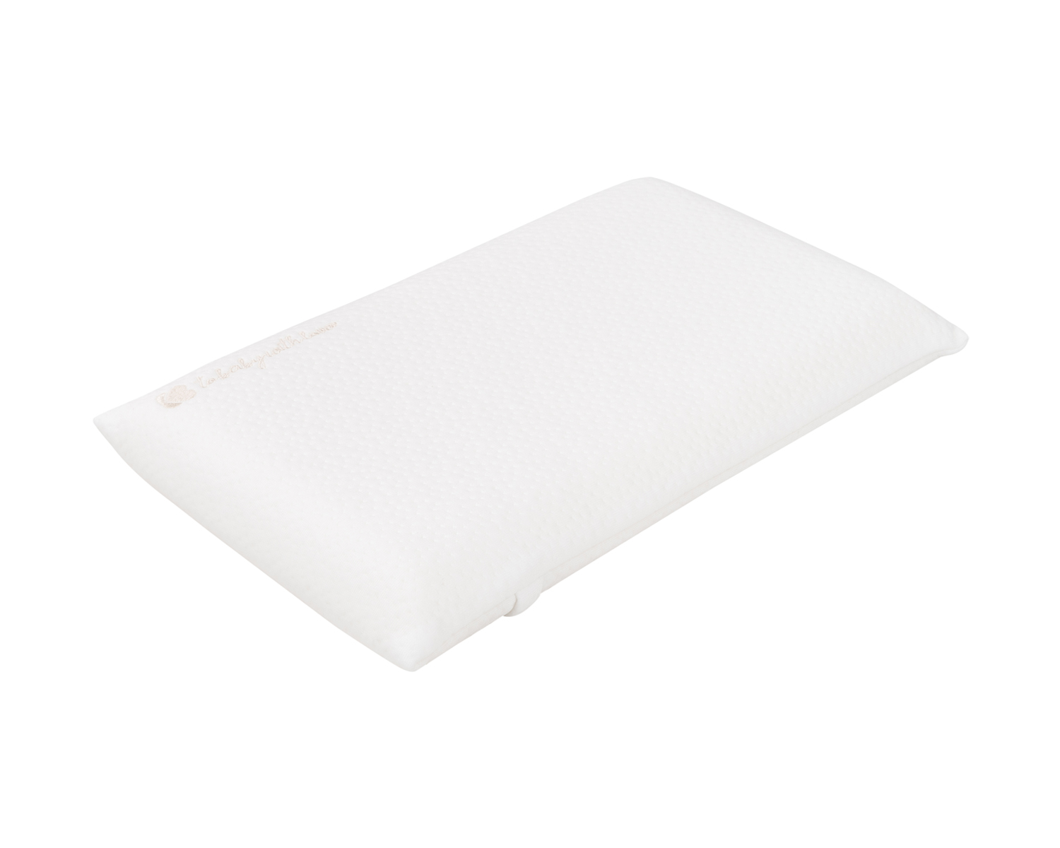 Almohada ventilada de espuma viscoelástica Airknit Blanco