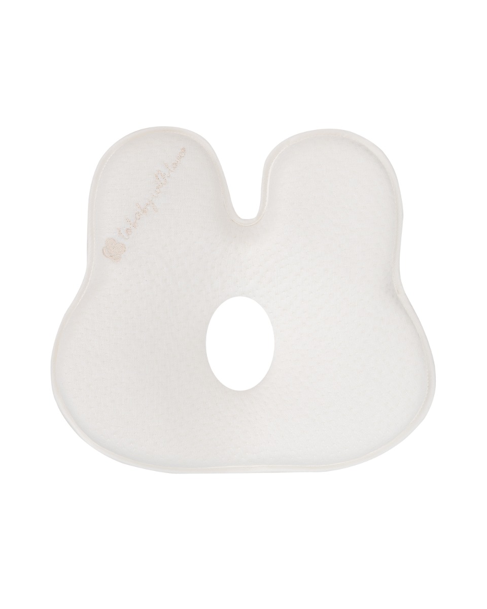 Almohada ergonómica de espuma viscoelástica Bunny Airknit Blanco