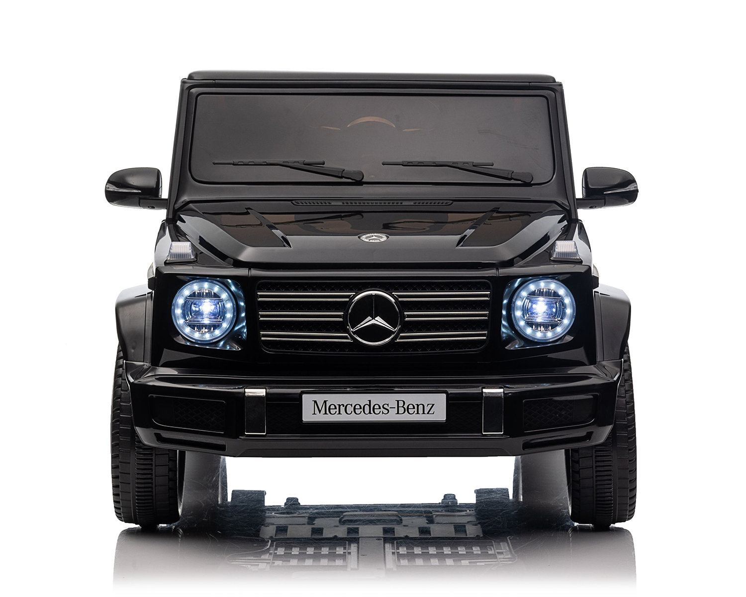 Акумулаторна кола Licensed Mercedes Benz G500 Black + батерия 12V10AH — снимка 2