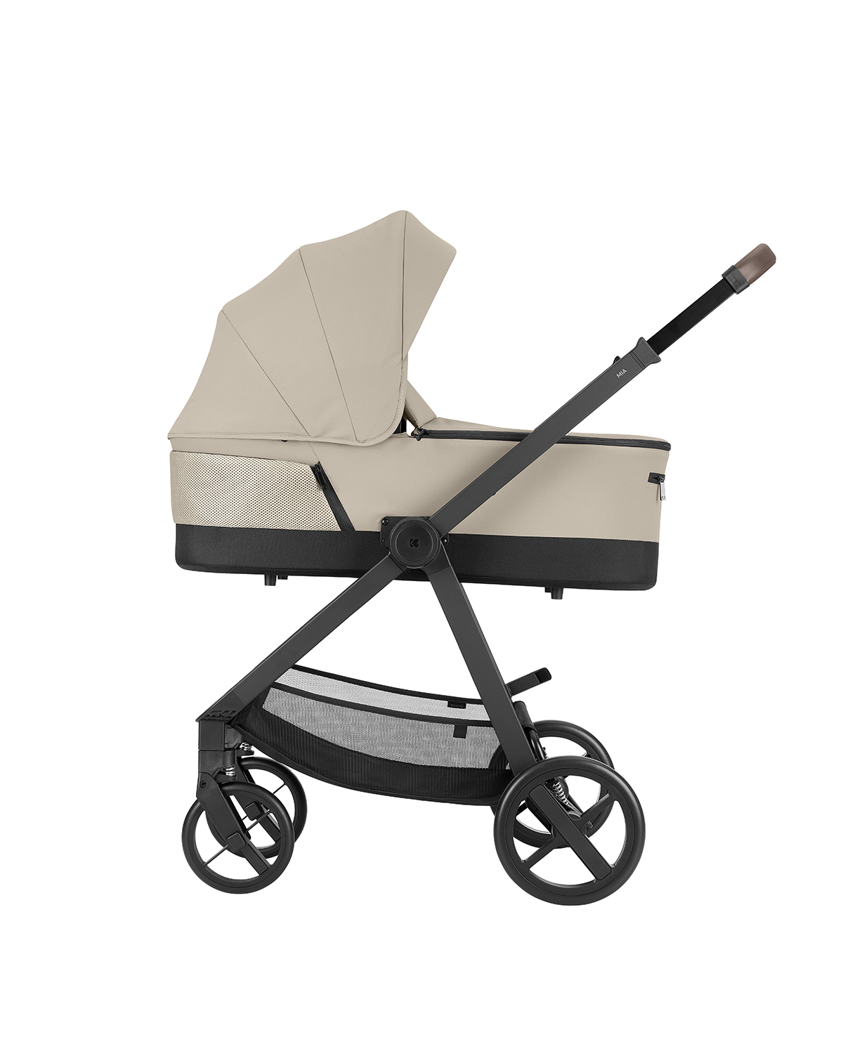 Carrito de bebé 3en1 con capazo Mia Beige 2026