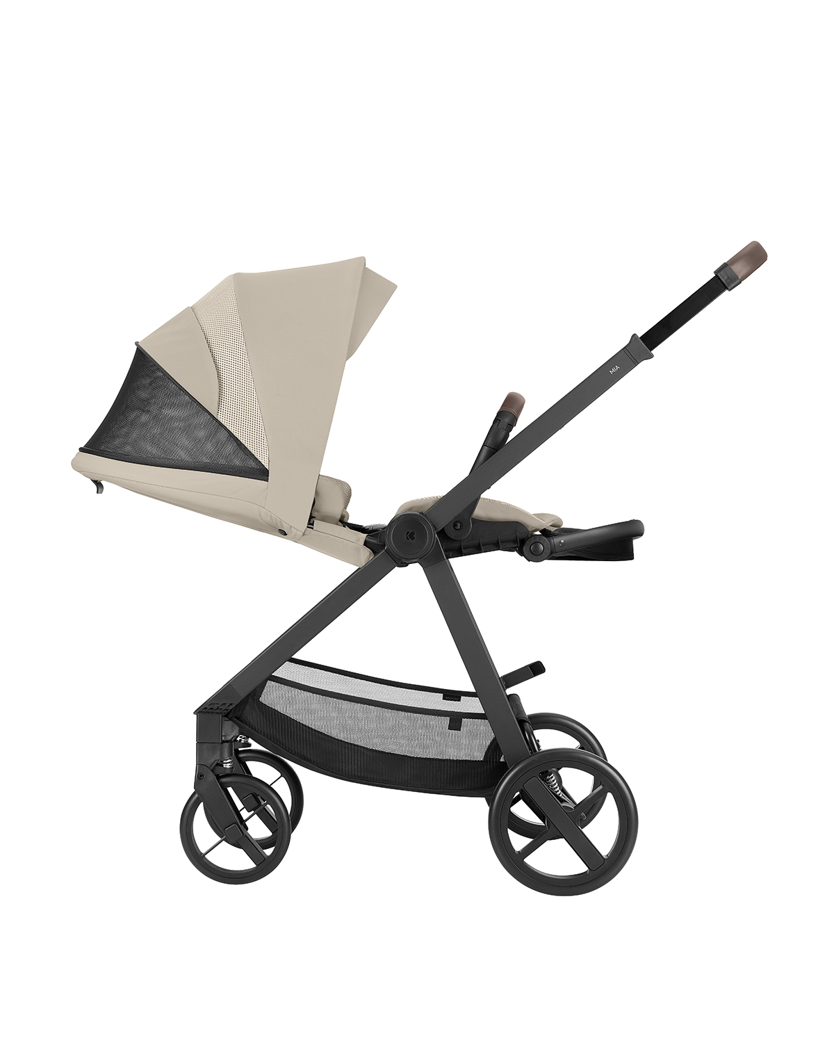 Carrito de bebé 3en1 con capazo Mia Beige 2026
