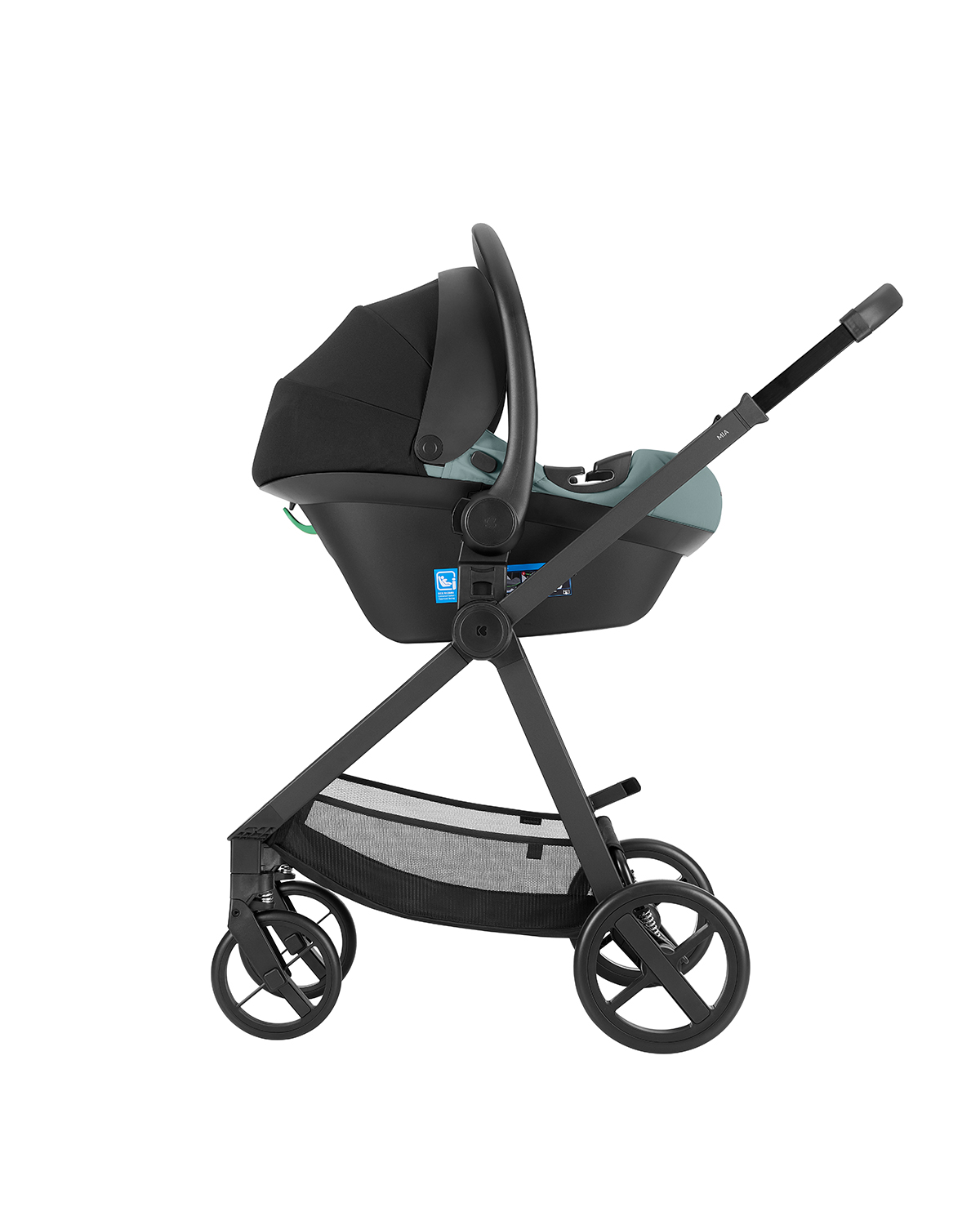 Carrito de bebé 3en1 con capazo Mia Menta 2026