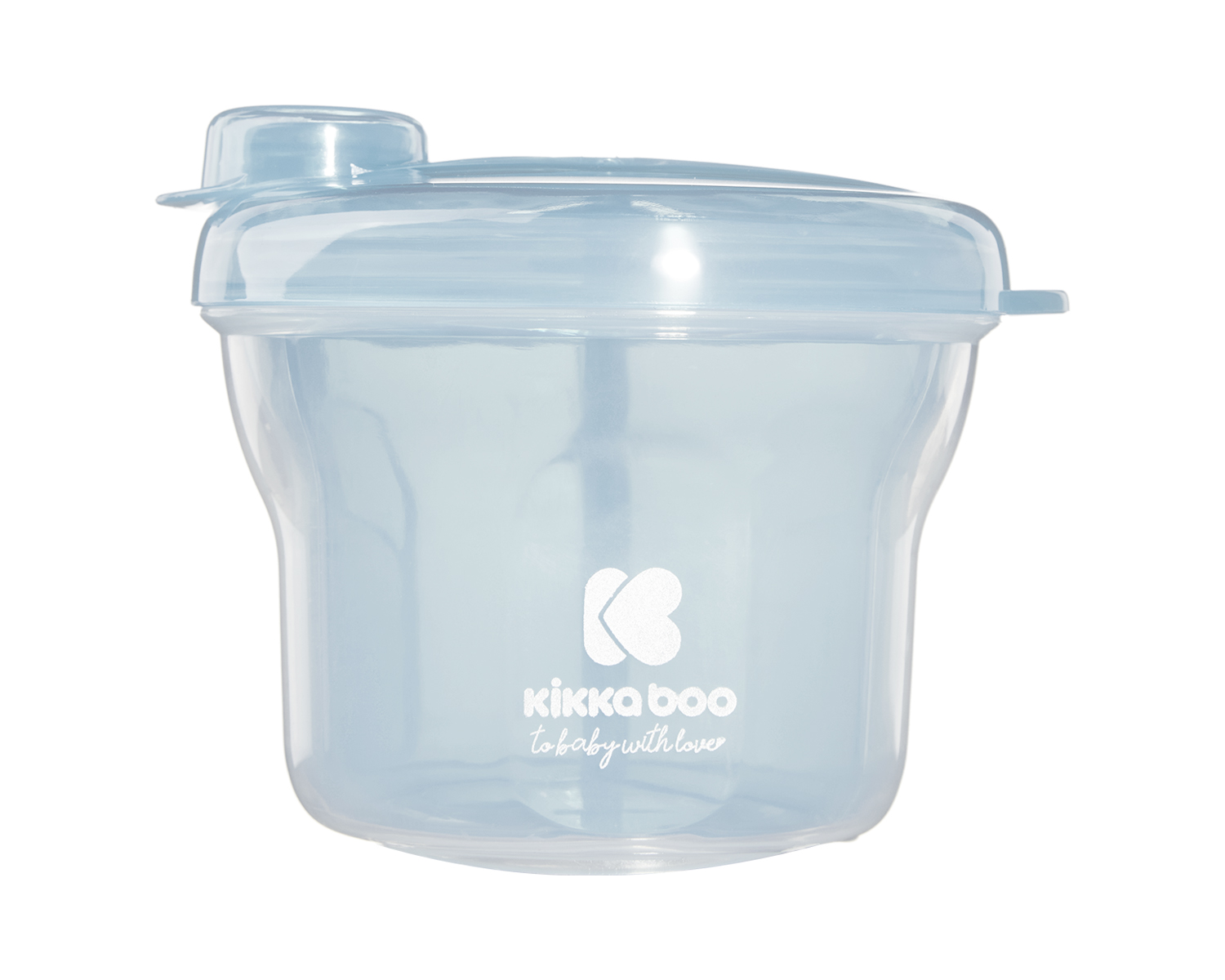 Dispensador de leche en polvo 2en1 Azul Claro