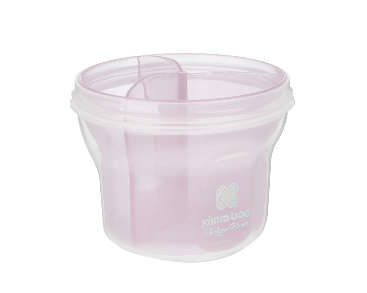 Dispensador de leche en polvo 2en1 Rosa Claro