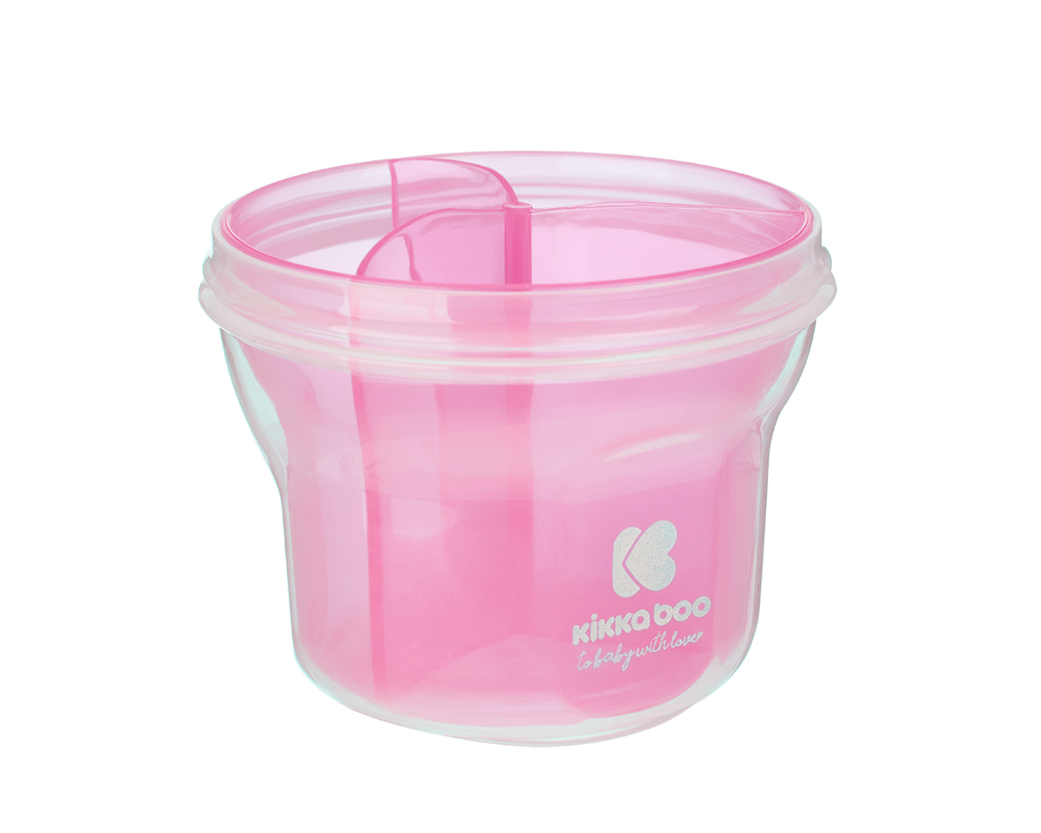 Dispensador de leche en polvo 2en1 Rosa