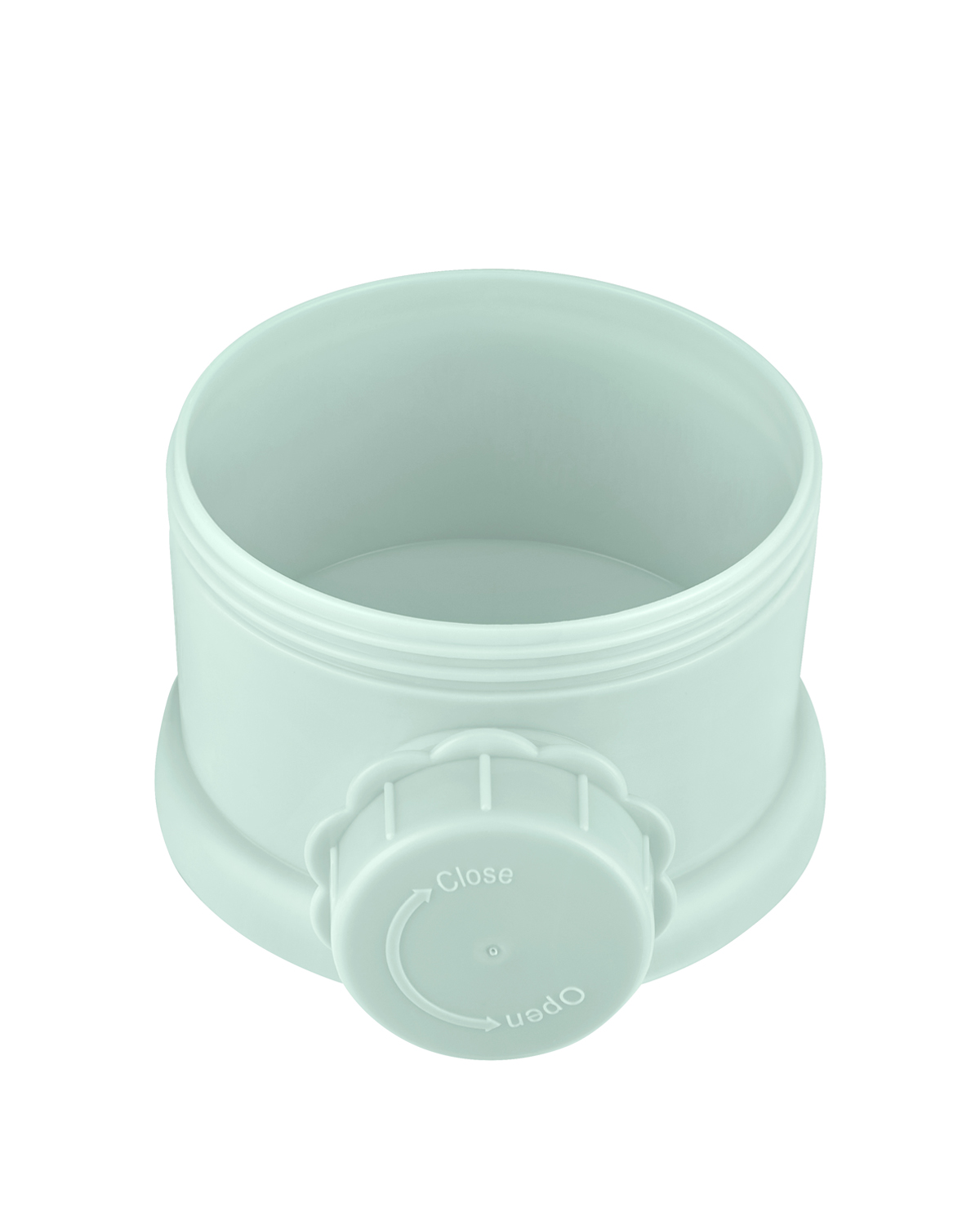 Dispensador de leche en polvo 3 compartimentos Menta