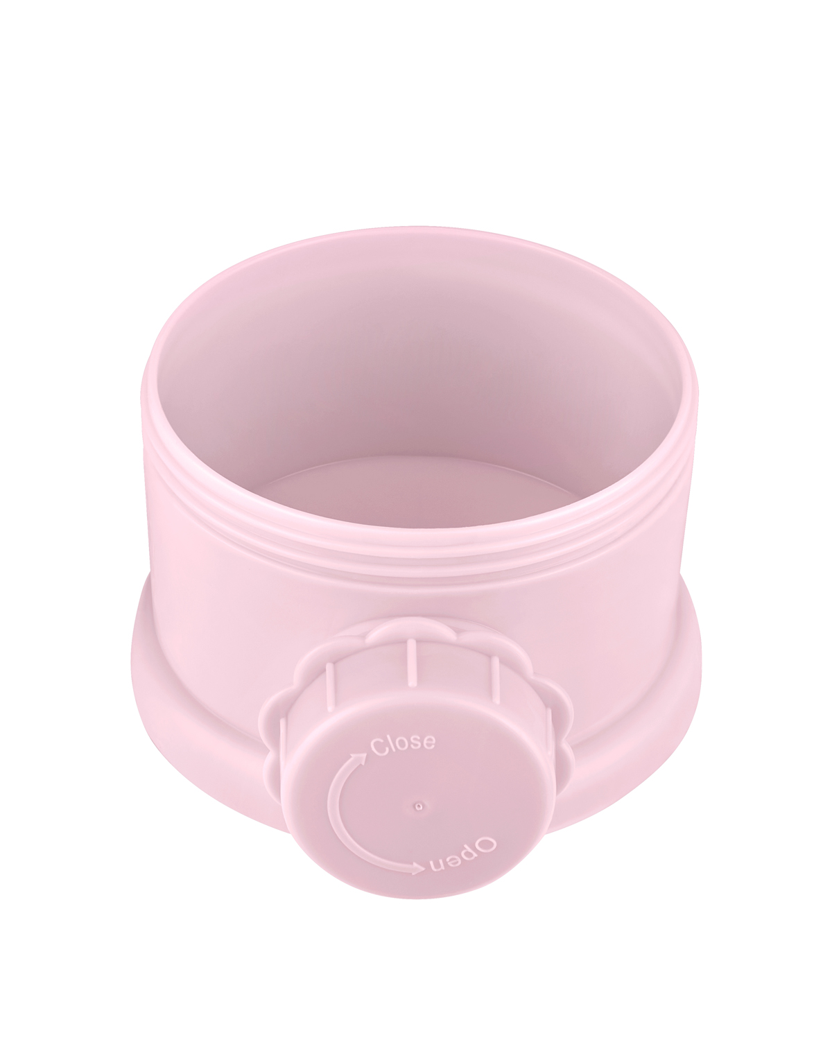 Dispensador de leche en polvo 3 compartimentos Rosa