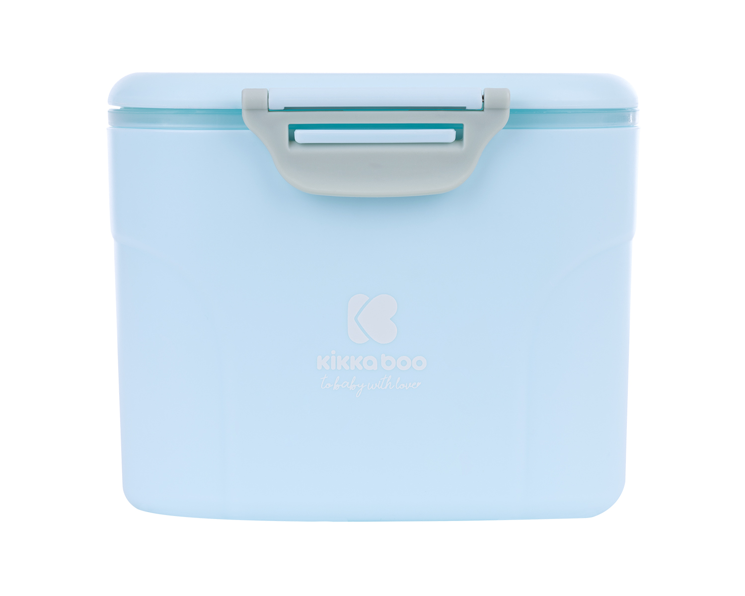 Dispensador de leche en polvo con cuchara 160g Azul