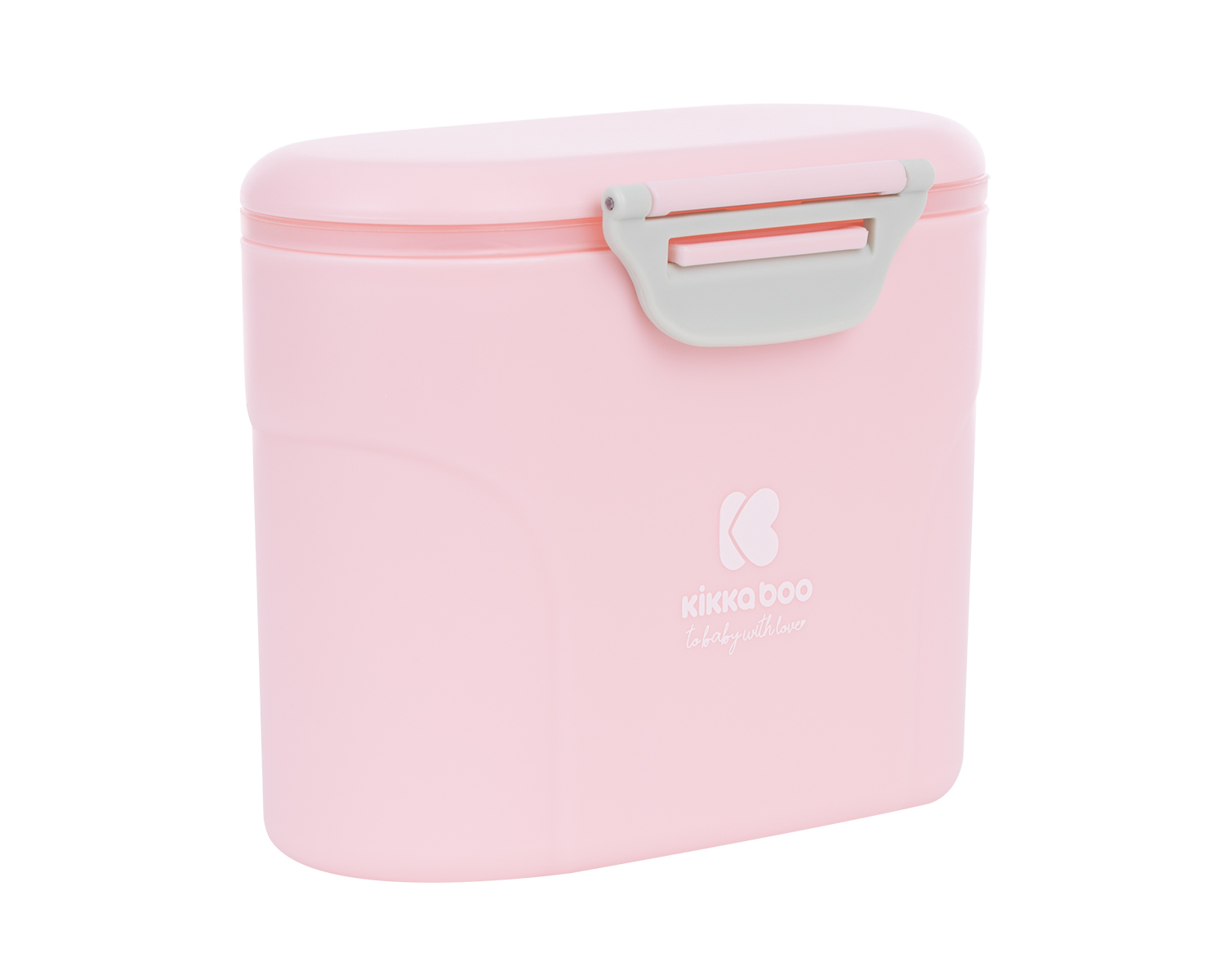 Dispensador de leche en polvo con cuchara 160g Rosa