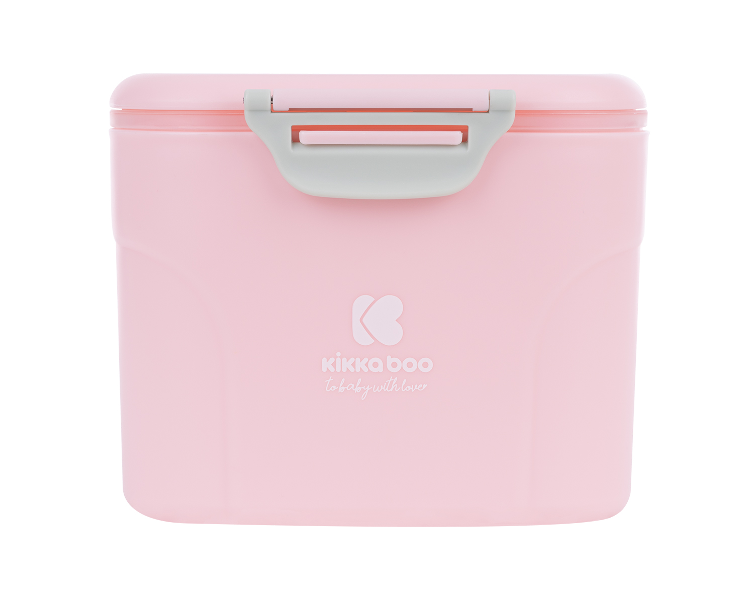 Dispensador de leche en polvo con cuchara 160g Rosa