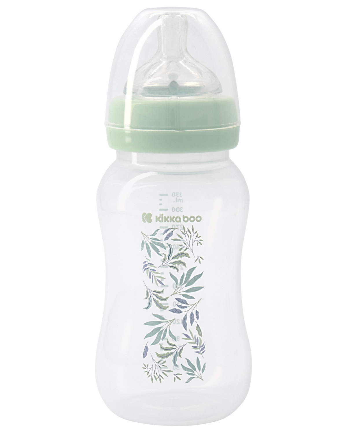 Biberón PP 330ml Tropical leaves Menta