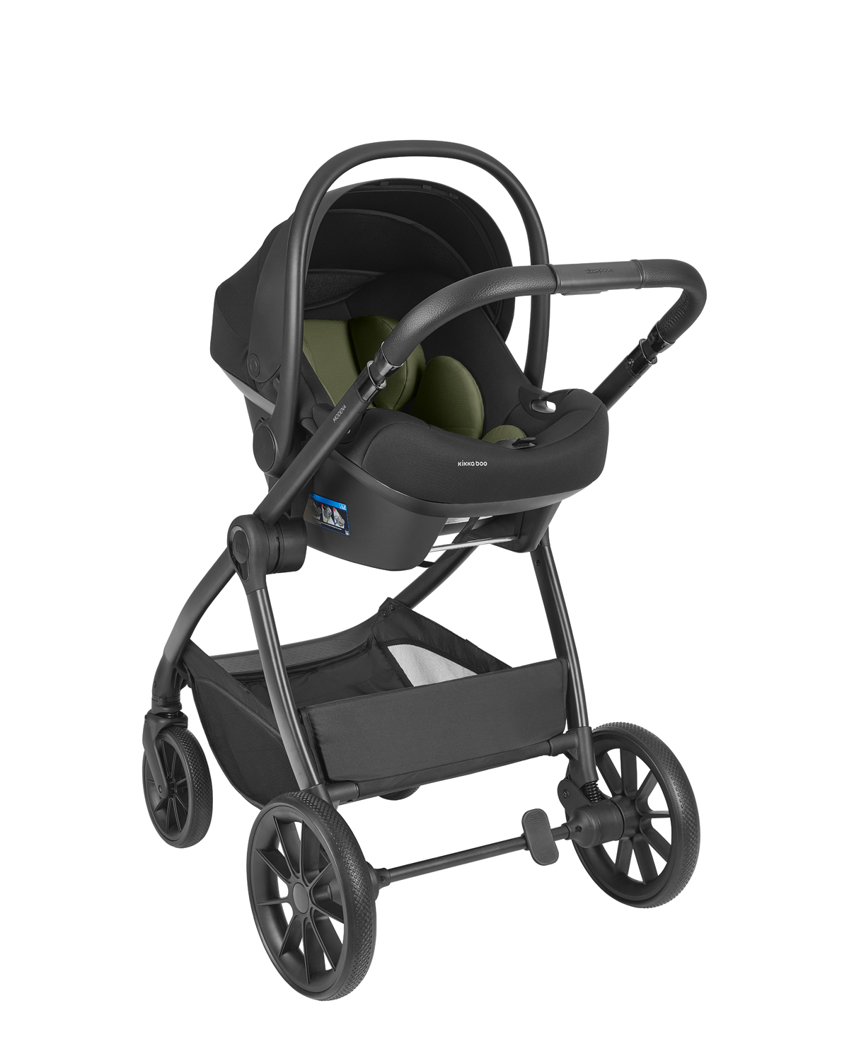 Carrito de bebé 3en1 con capazo Modena Verde Militar 2027