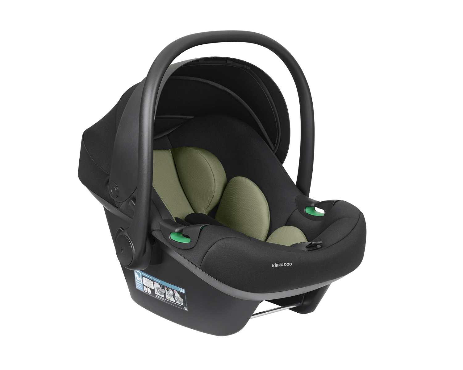 Carrito de bebé 3en1 con capazo Modena Verde Militar 2027