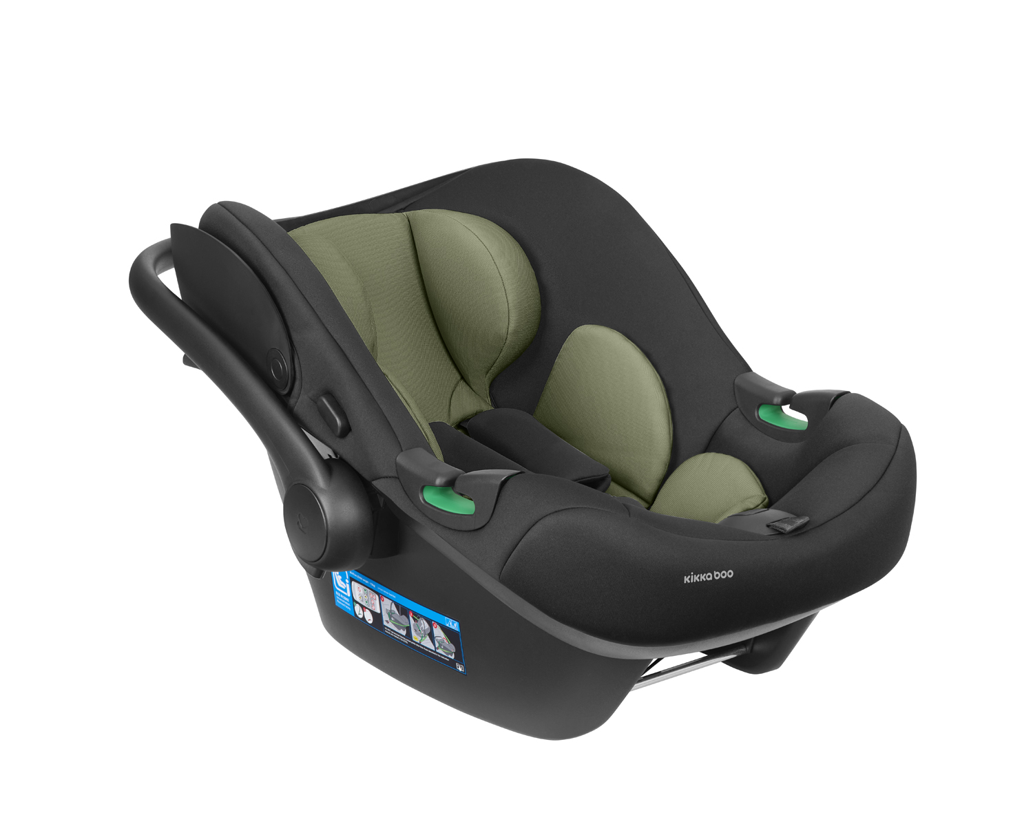 Carrito de bebé 3en1 con capazo Modena Verde Militar 2027
