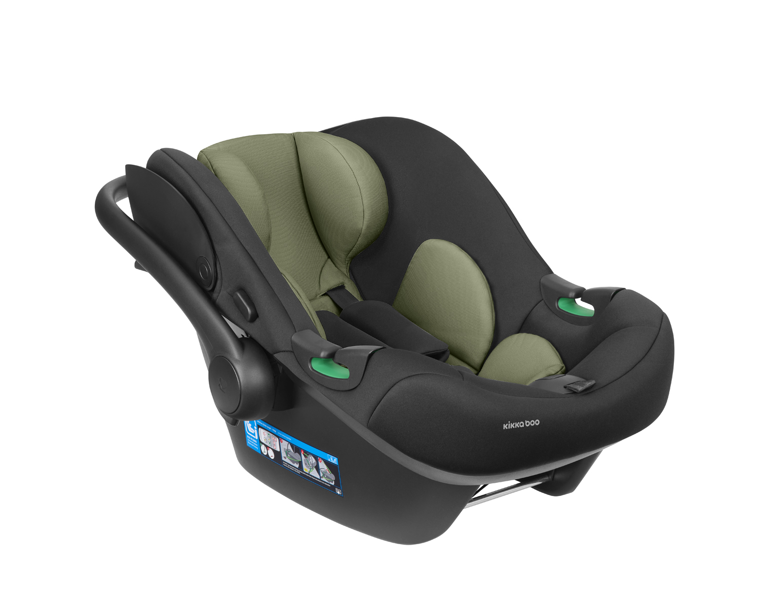 Carrito de bebé 3en1 con capazo Modena Verde Militar 2027