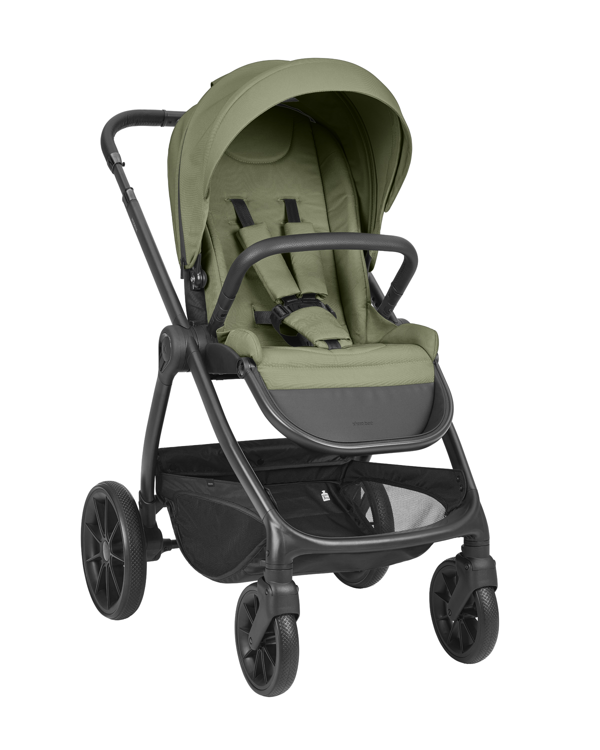 Carrito de bebé 3en1 con capazo Modena Verde Militar 2027