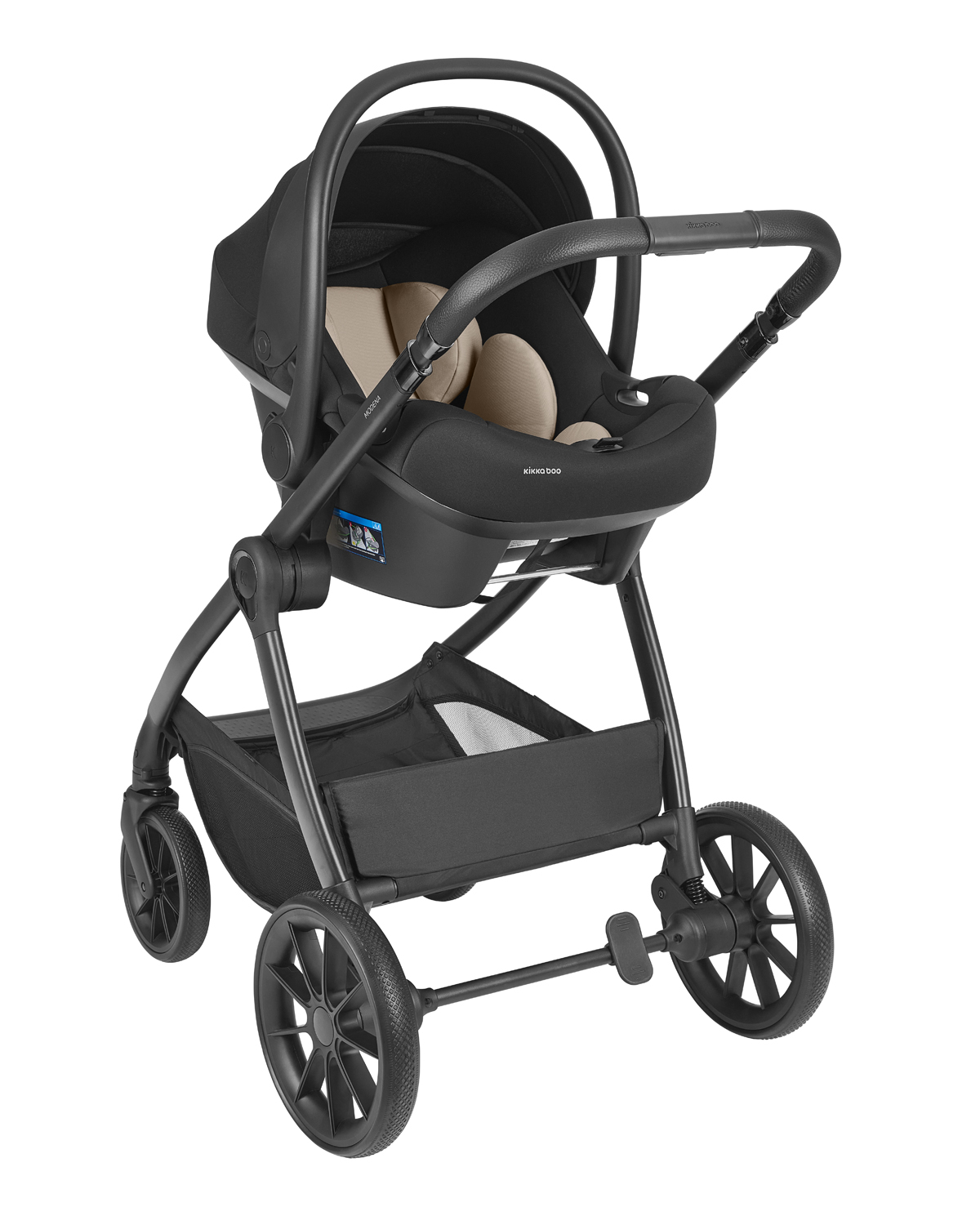 Carrito de bebé 3en1 con capazo Modena Beige 2027