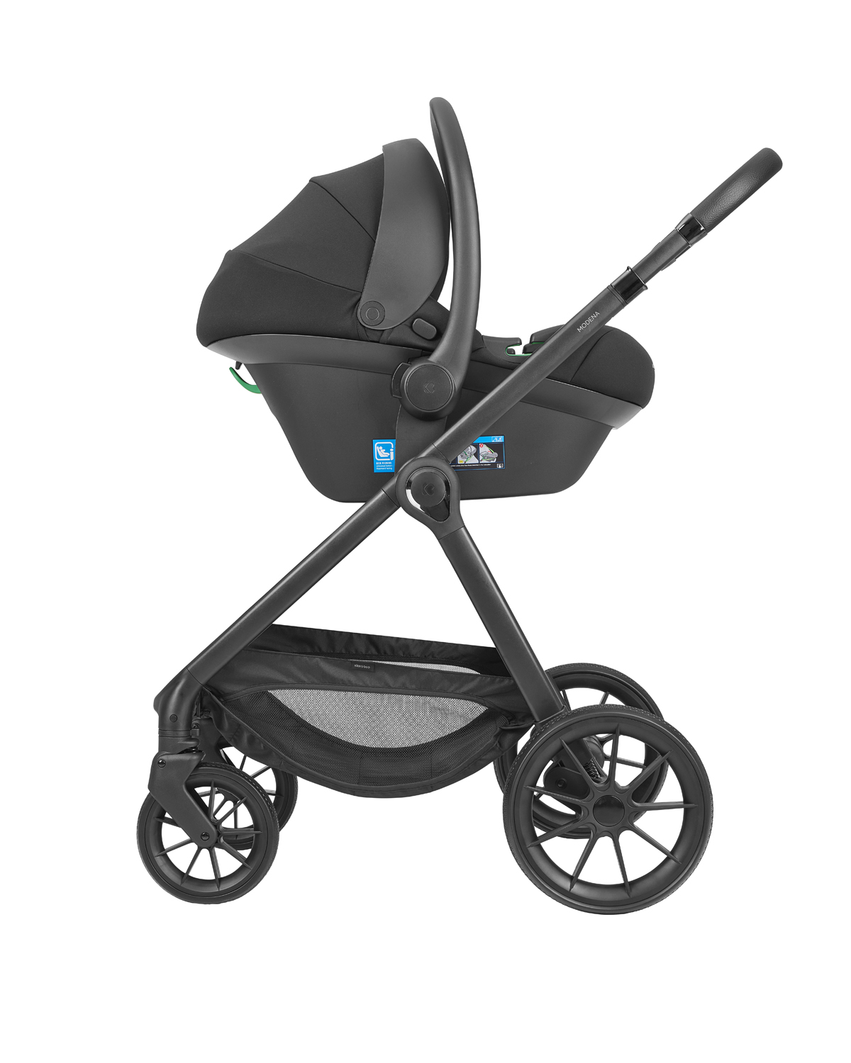 Carrito de bebé 3en1 con capazo Modena Beige 2027
