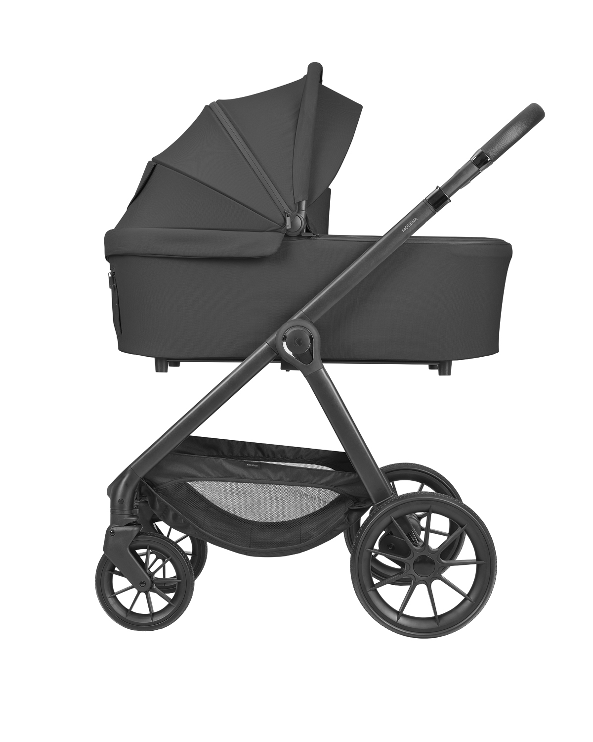 Carrito de bebé 3en1 con capazo Modena Negro 2027