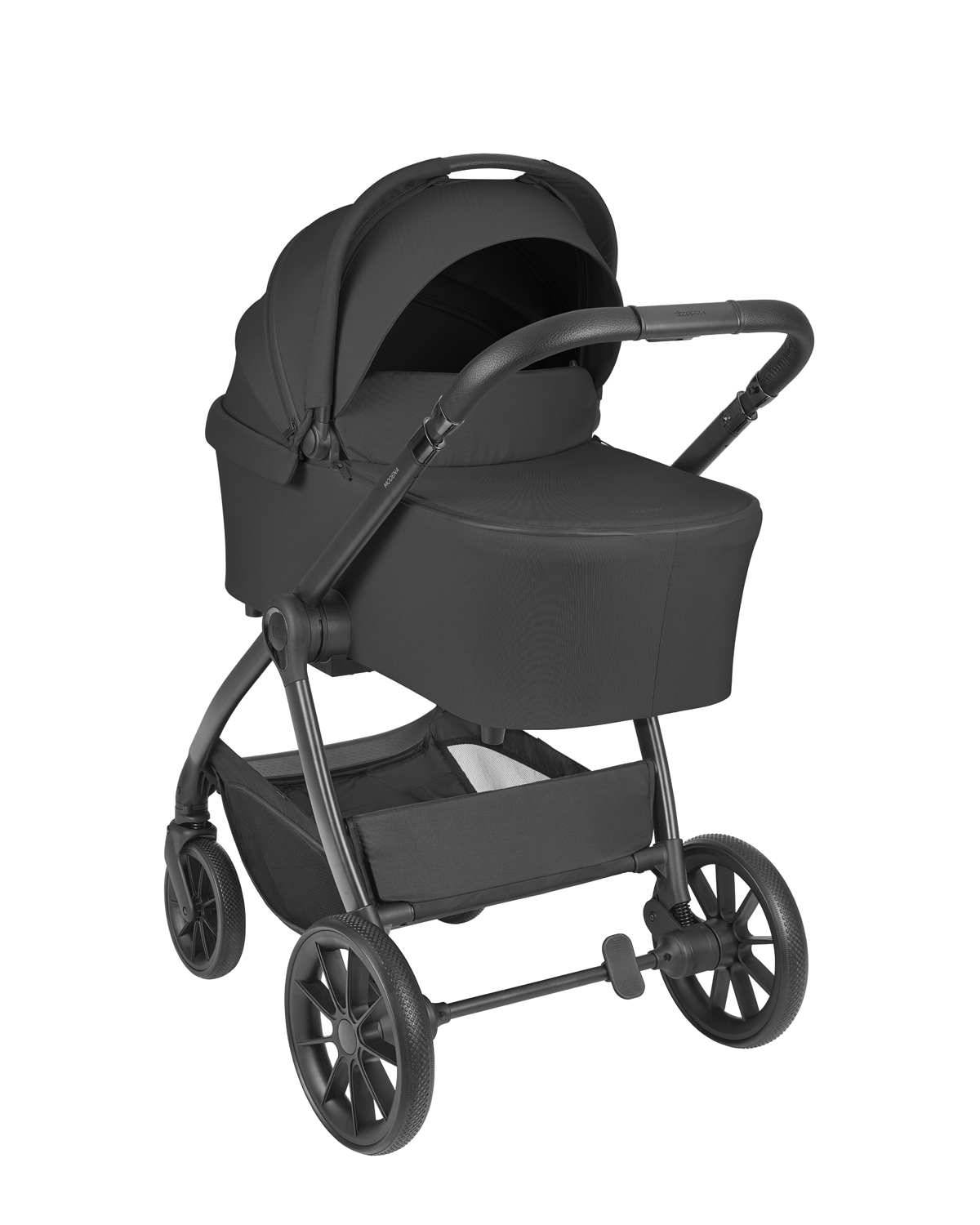 Carrito de bebé 3en1 con capazo Modena Negro 2027
