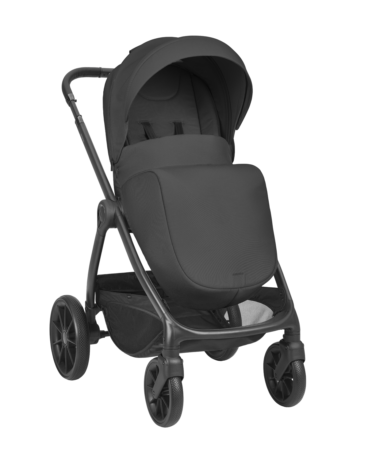 Carrito de bebé 3en1 con capazo Modena Negro 2027