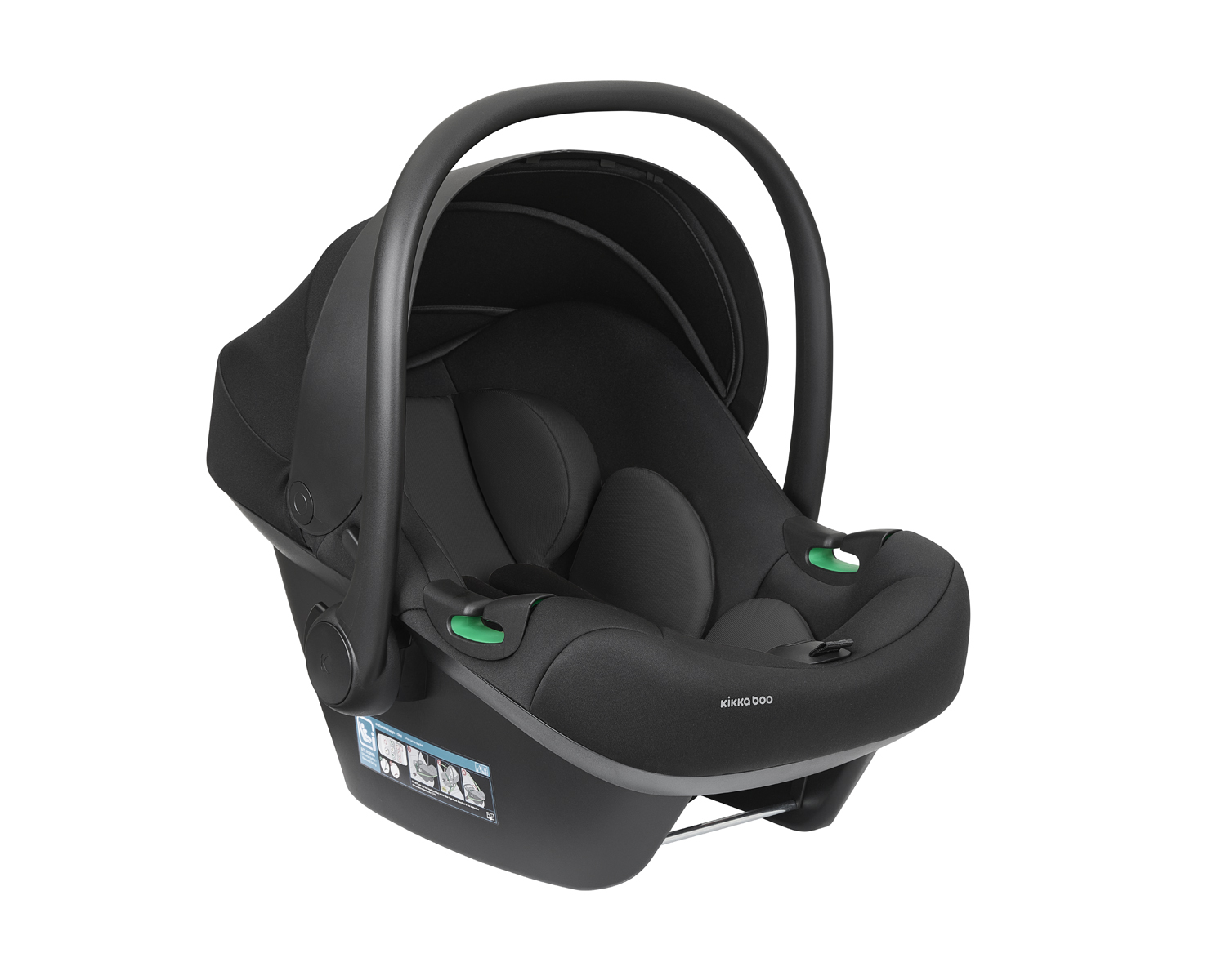Carrito de bebé 3en1 con capazo Modena Negro 2027