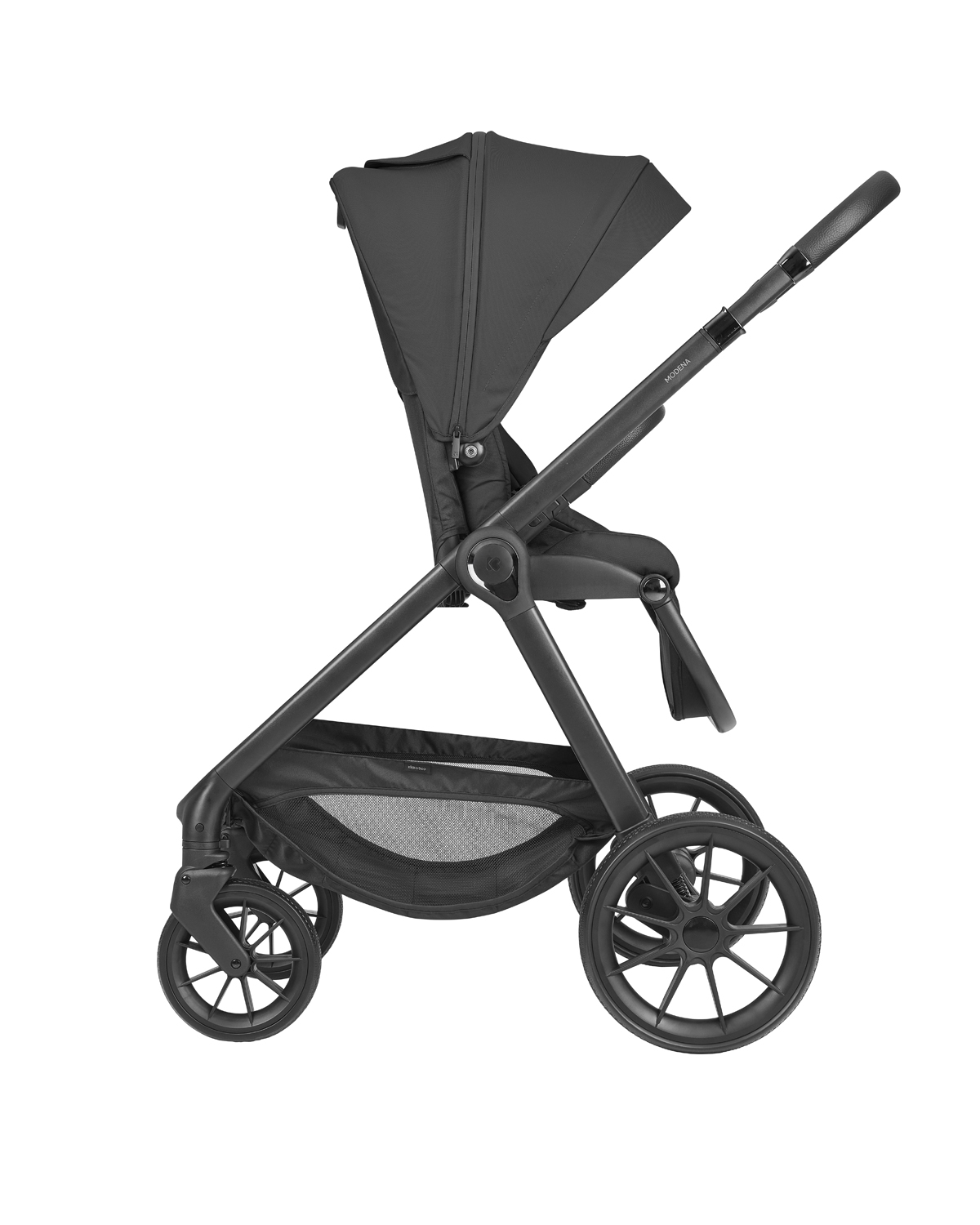 Carrito de bebé 3en1 con capazo Modena Negro 2027