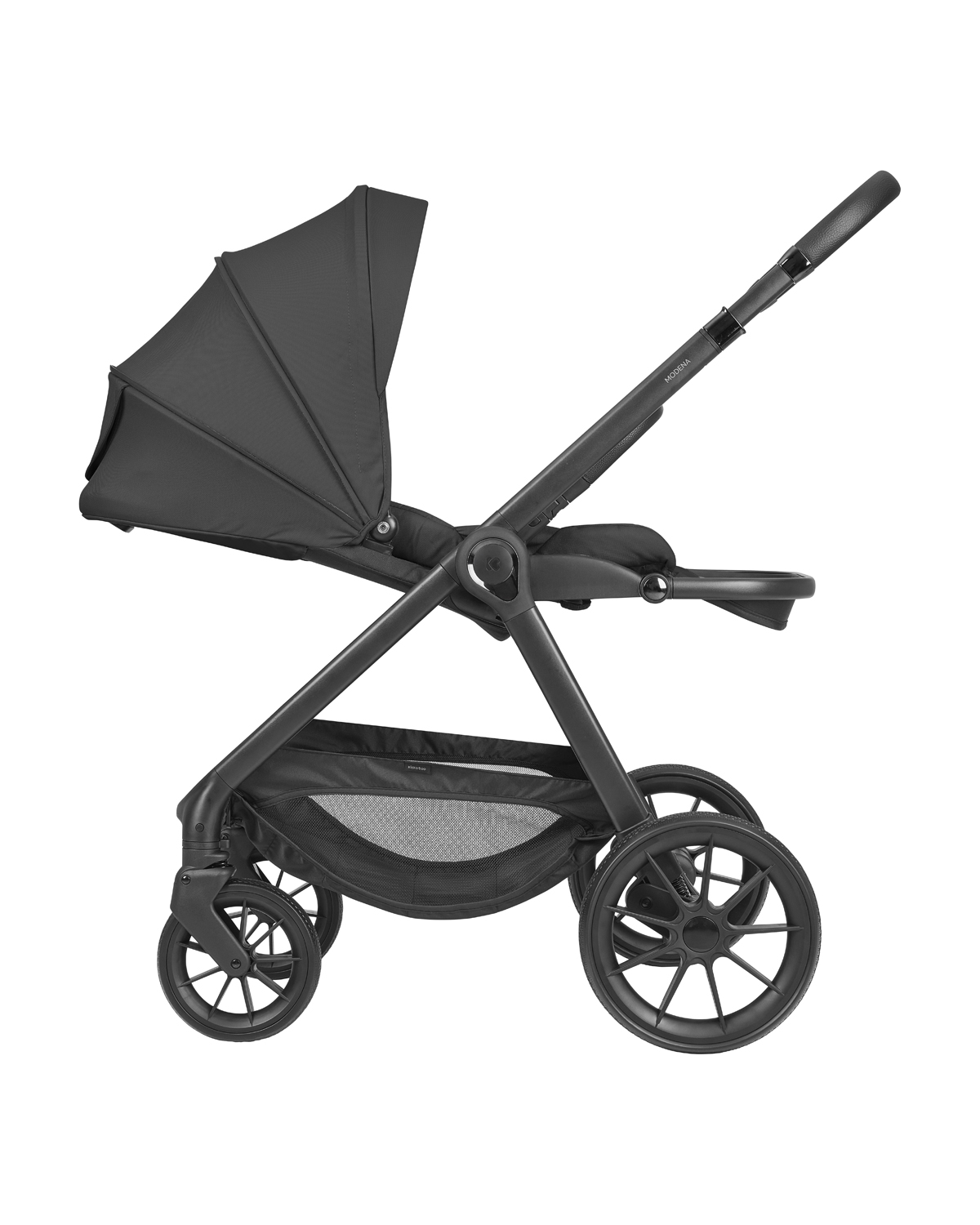 Carrito de bebé 3en1 con capazo Modena Negro 2027