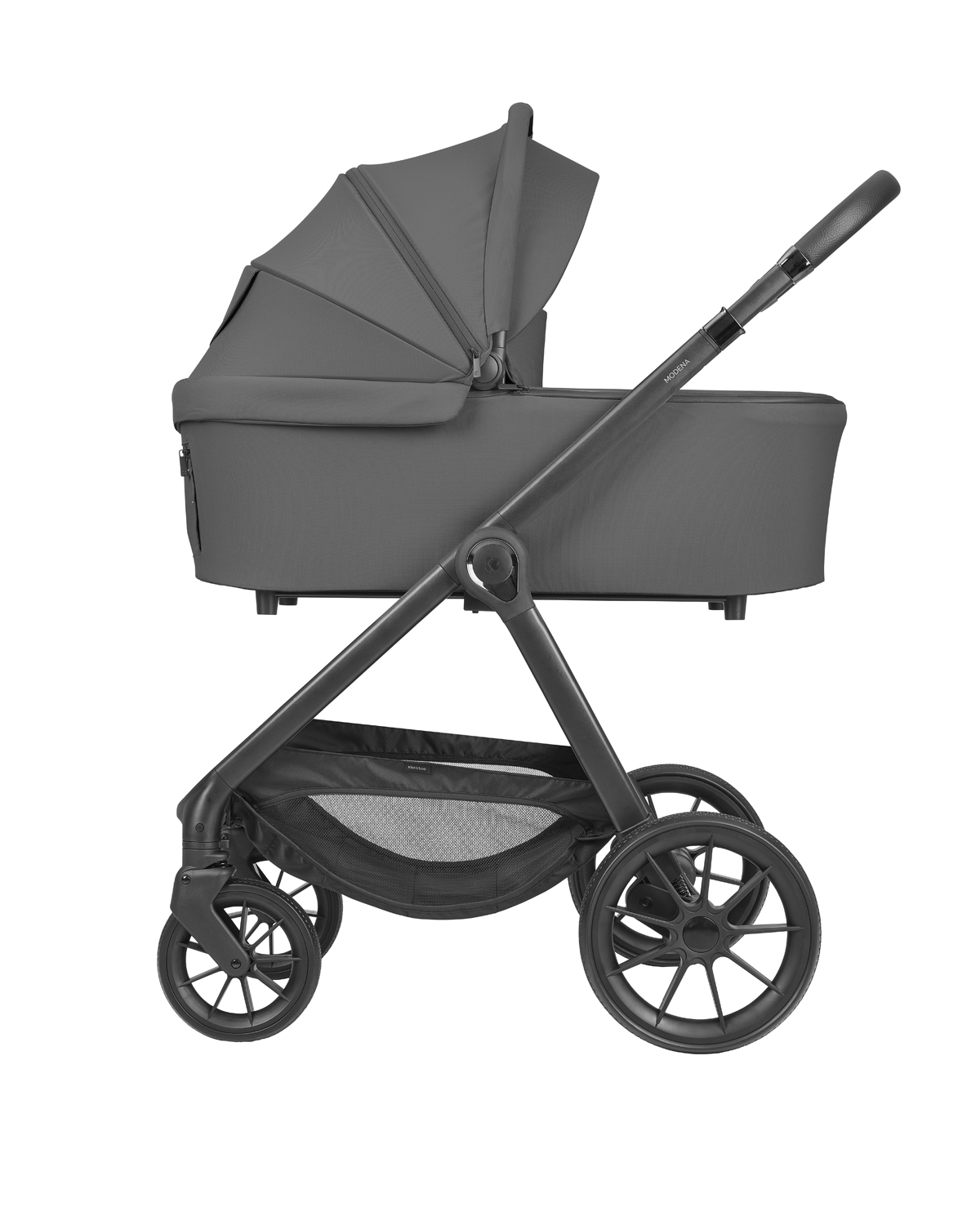 Carrito de bebé 3en1 con capazo Modena Gris Oscuro 2027