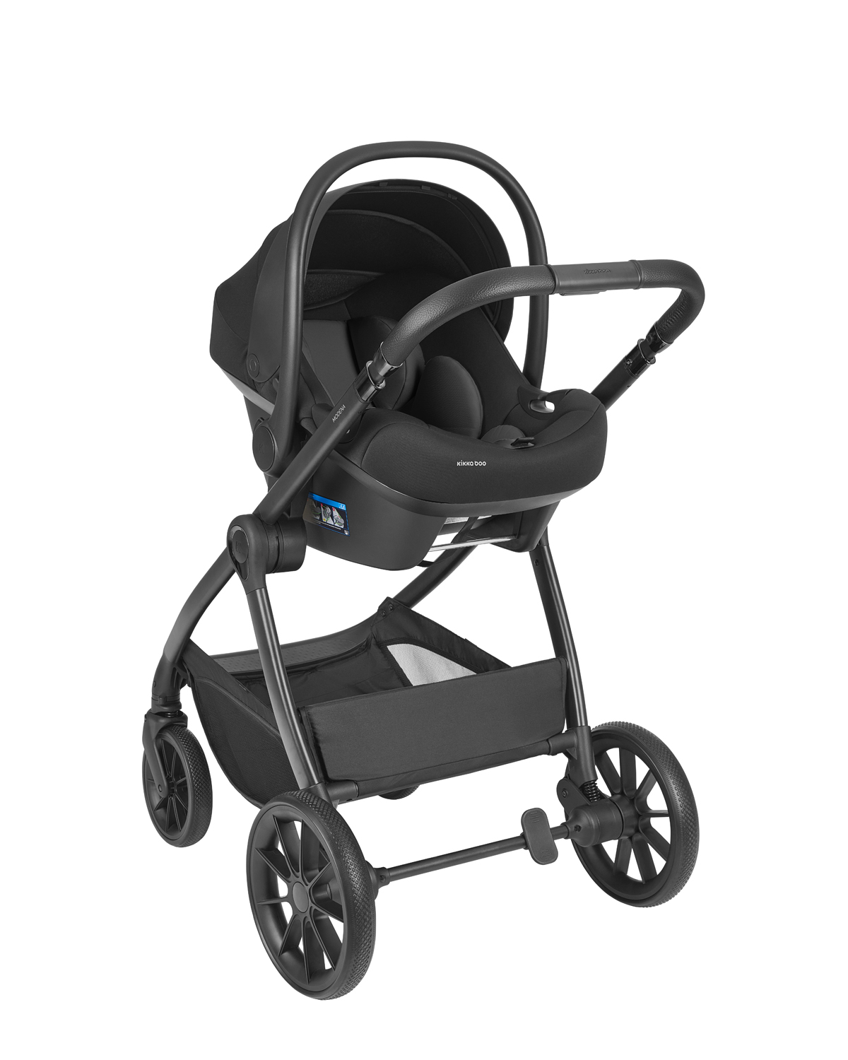 Carrito de bebé 3en1 con capazo Modena Gris Oscuro 2027
