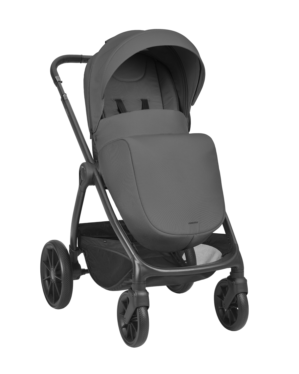 Carrito de bebé 3en1 con capazo Modena Gris Oscuro 2027