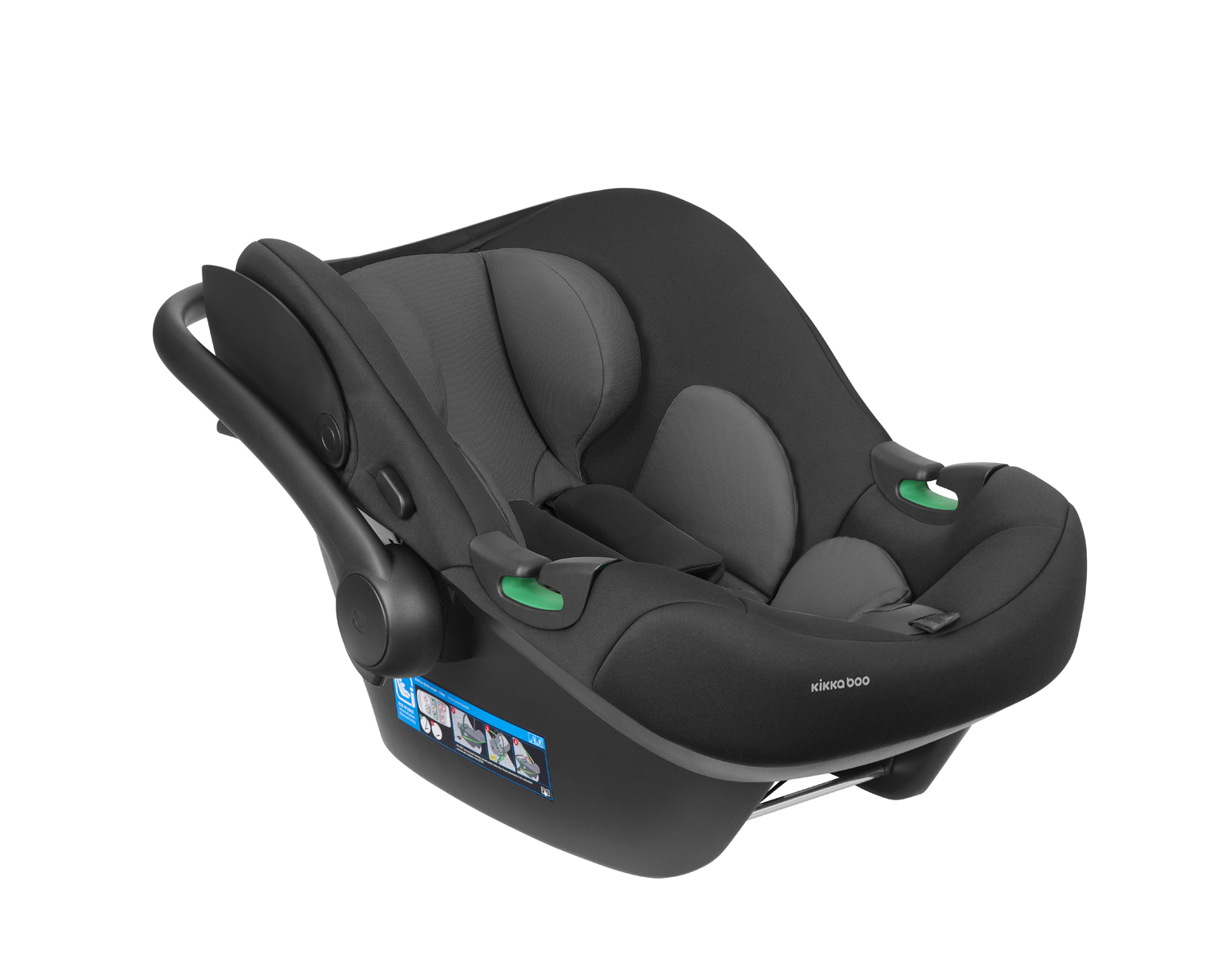 Carrito de bebé 3en1 con capazo Modena Gris Oscuro 2027